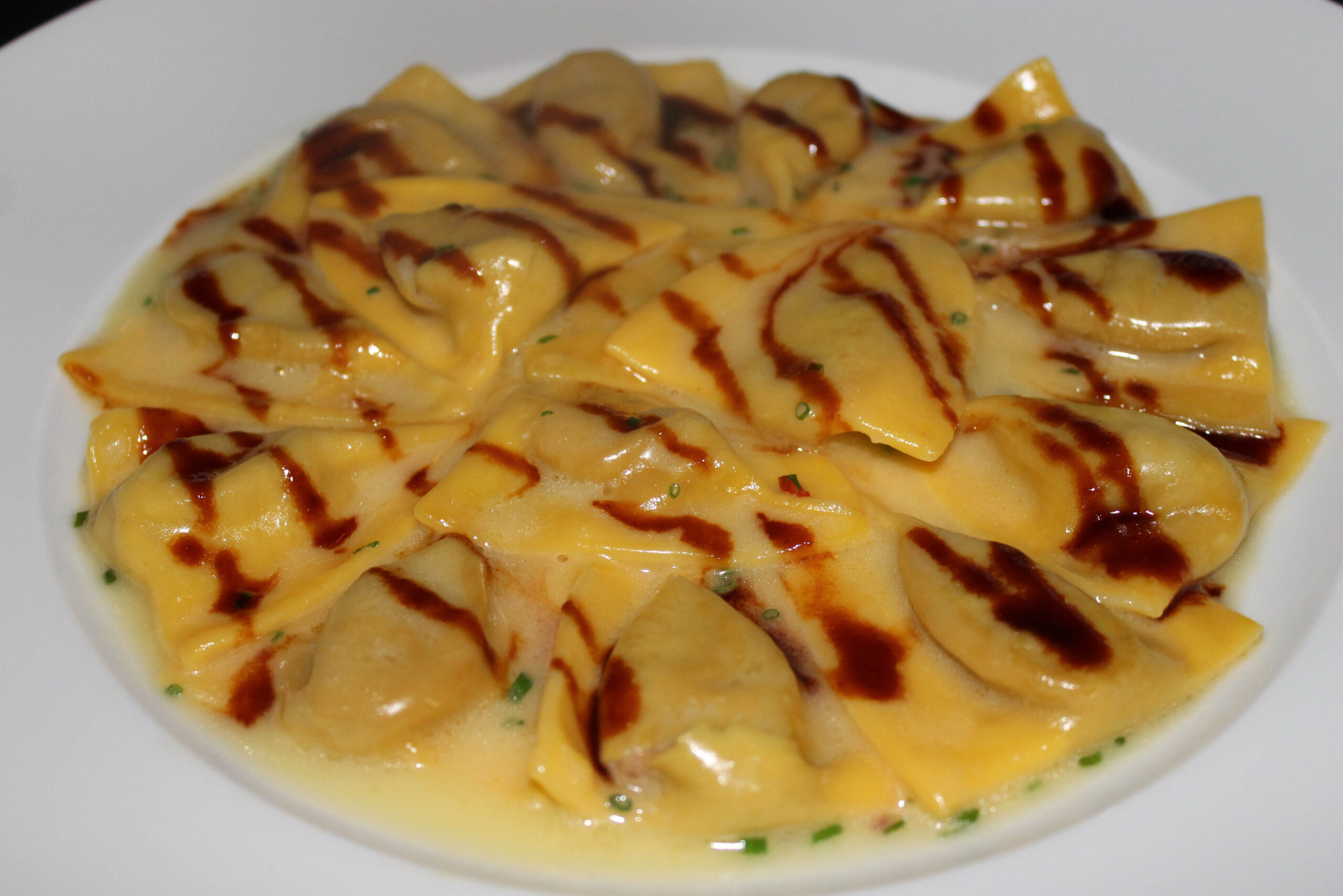 Pasta at Scarpetta restaurant in Las Vegas, another one of my favorite places to eat in Las Vegas.