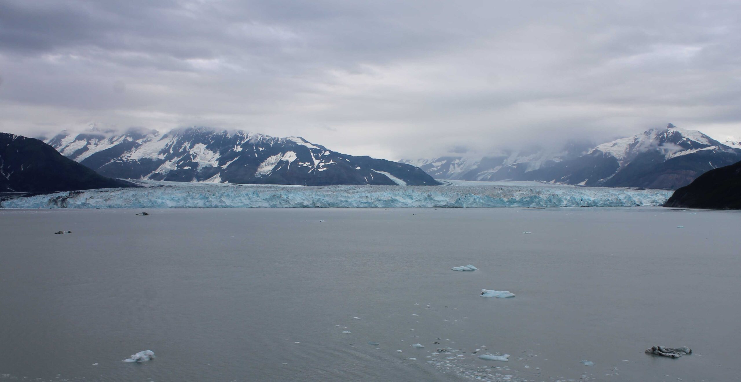 Last views of Hubbard Glacier as we sailed away