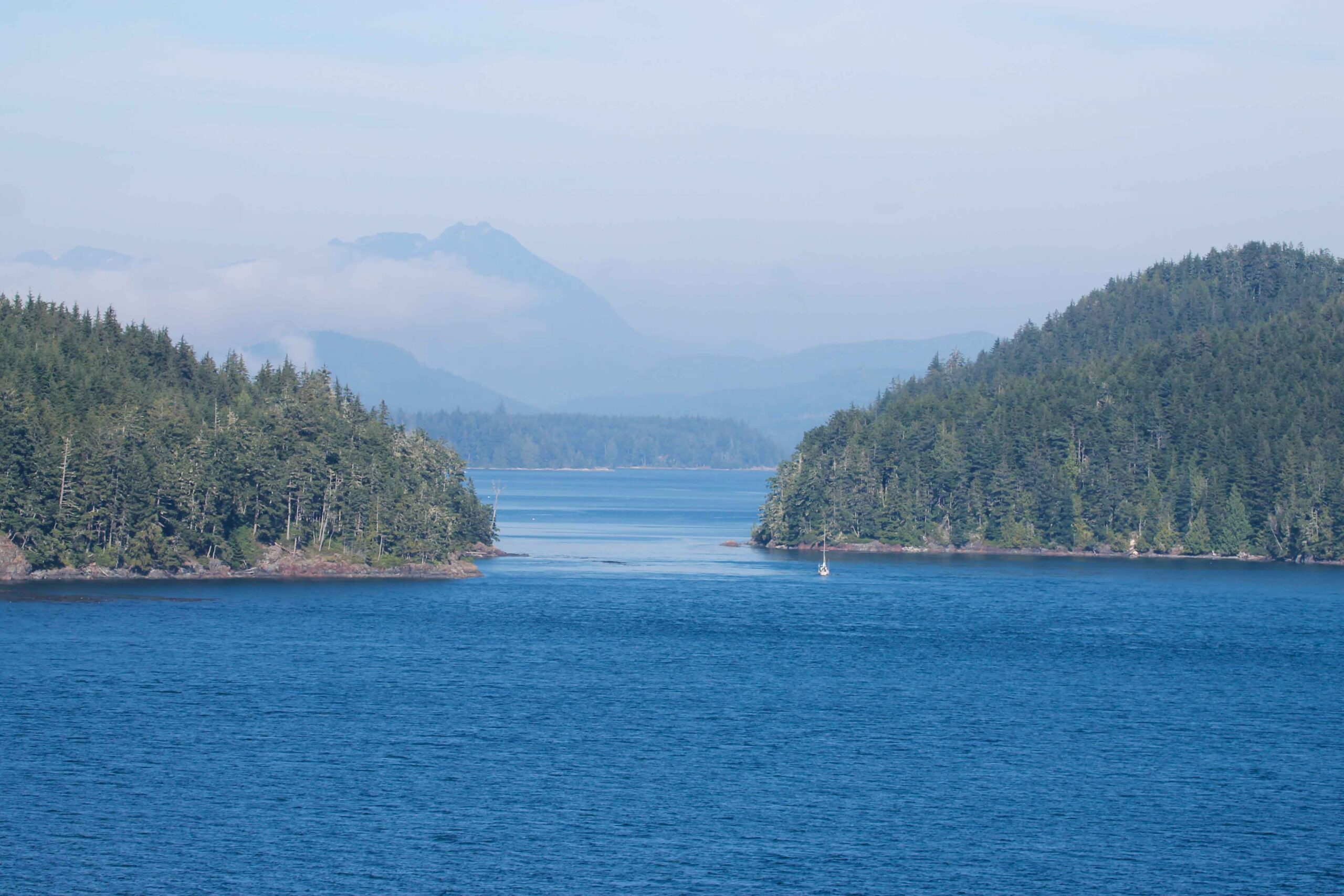 Views from our sea day on Princess Cruises' Voyage of the Glaciers southbound