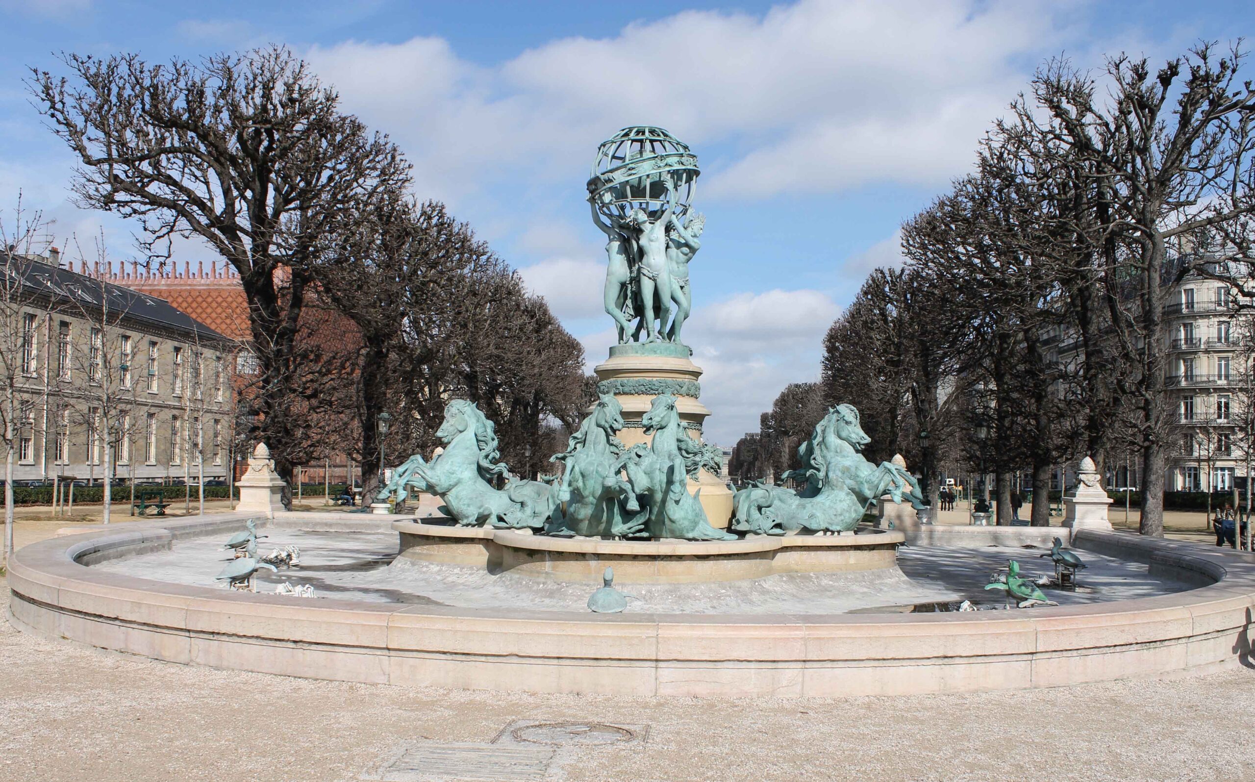Jardin Marco Polo in Paris