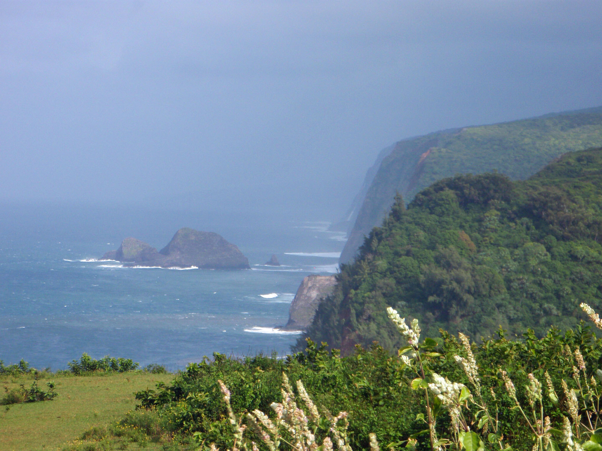 Pololu Valley Lookout on the Big Island of Hawaii