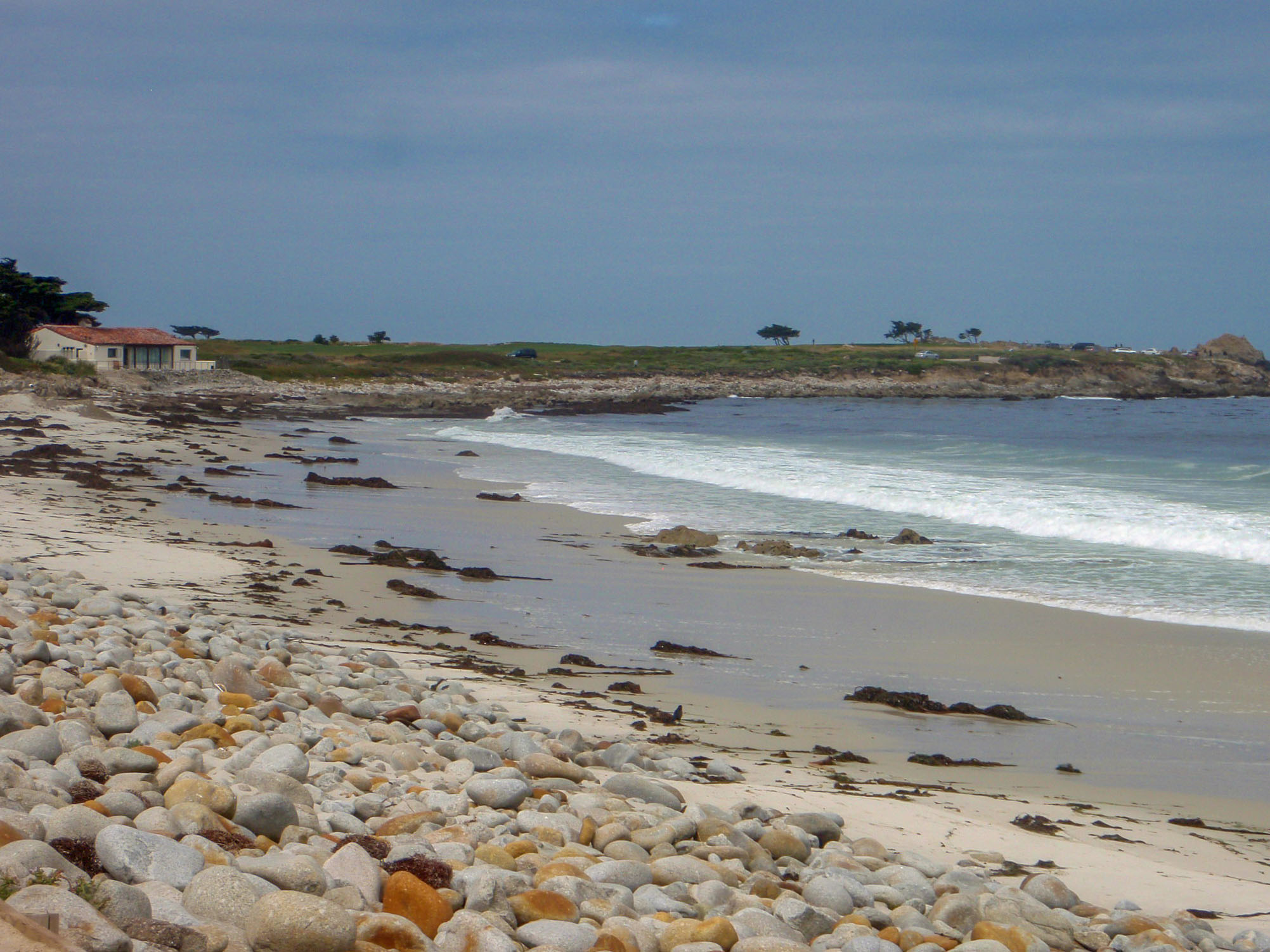 Pebble Beach on 17 Mile Drive