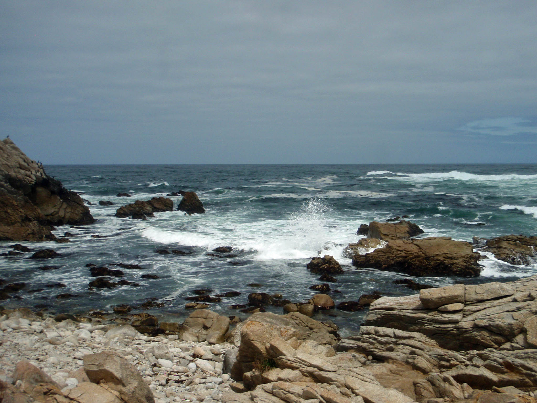 Ocean views from Pebble Beach