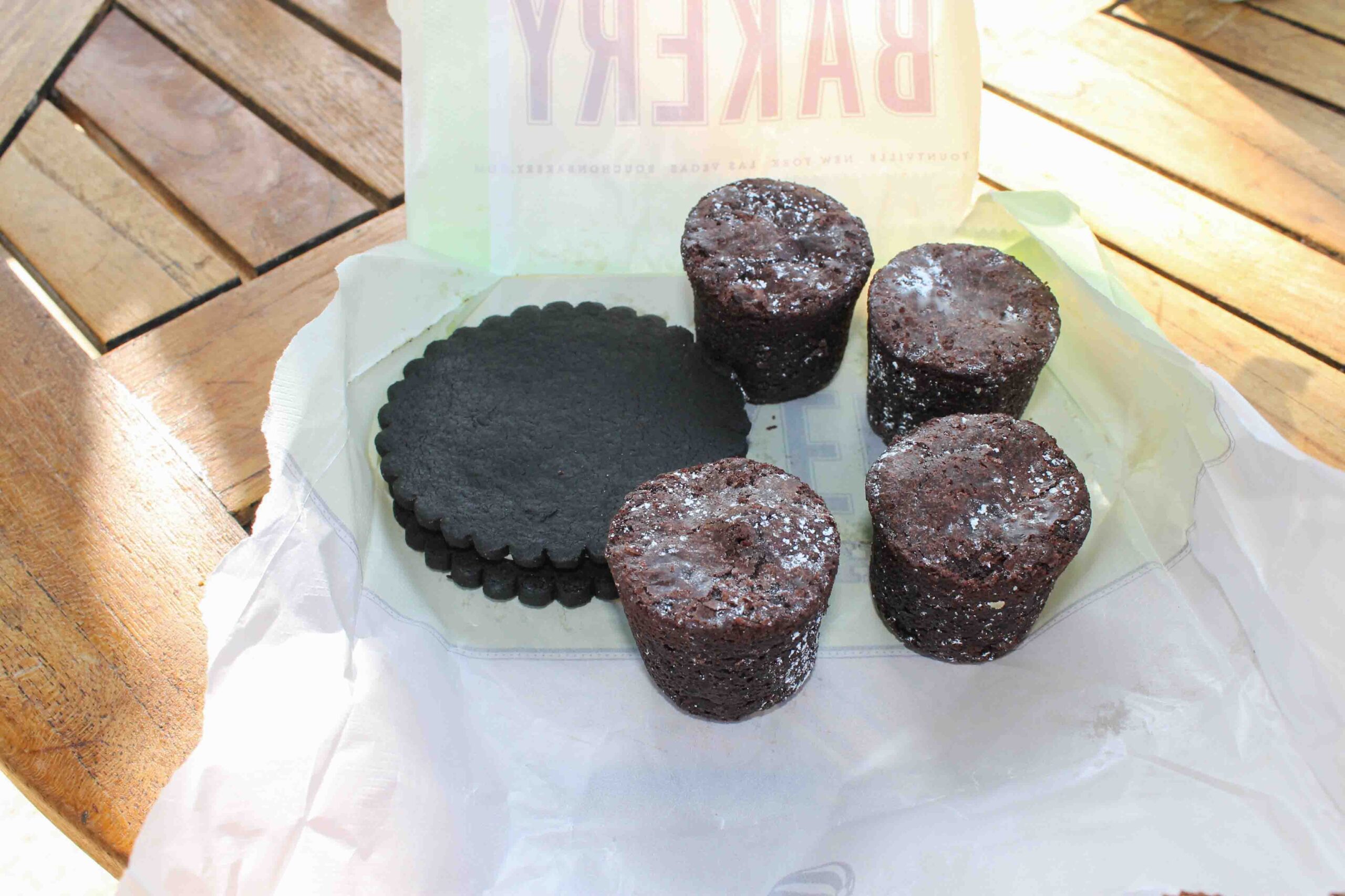 TKO (Thomas Keller Oreo) and Bouchons at Bouchon Bakery in Yountville, my favorite place in the Napa Valley for desserts