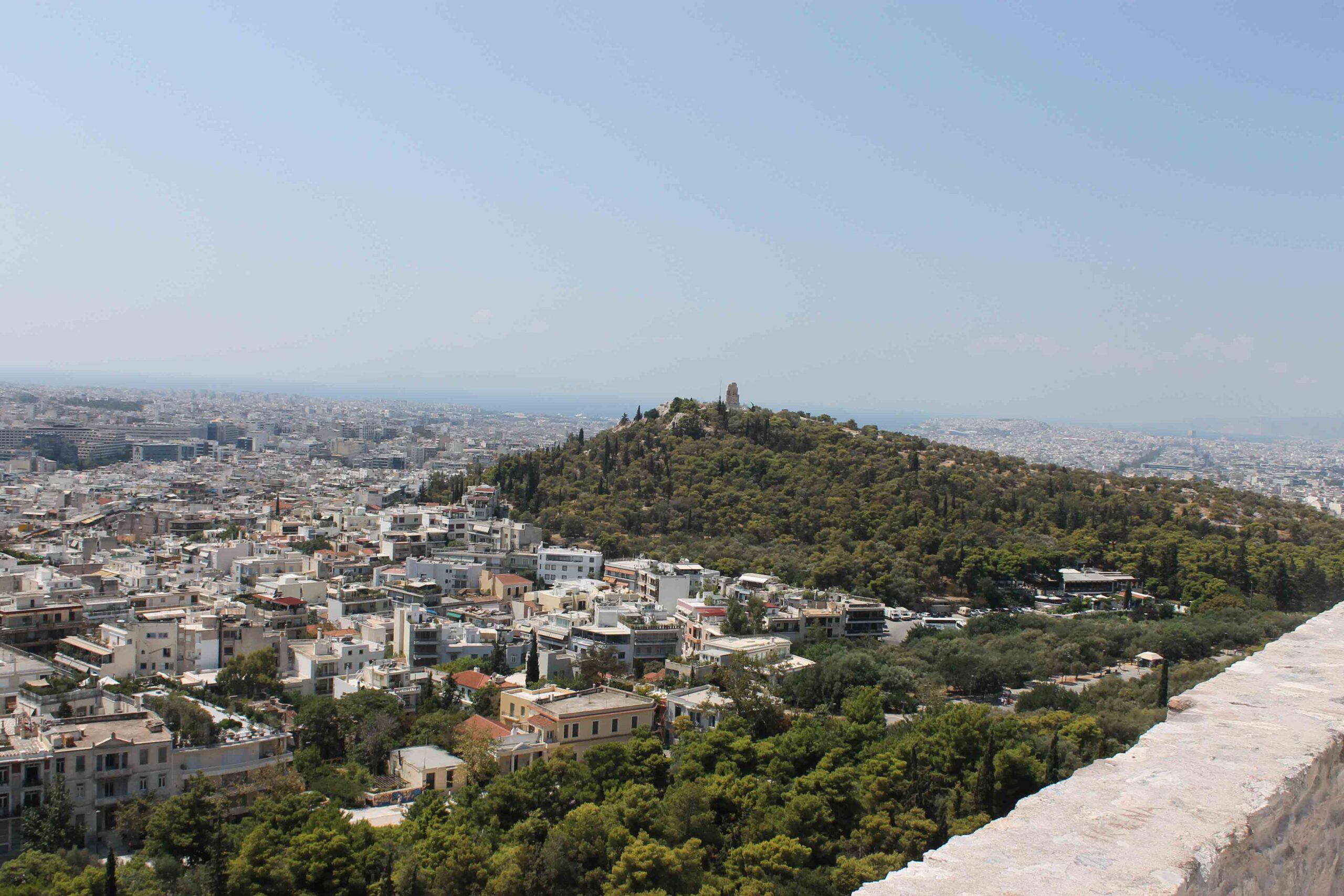 Views from the top of the Acropolis