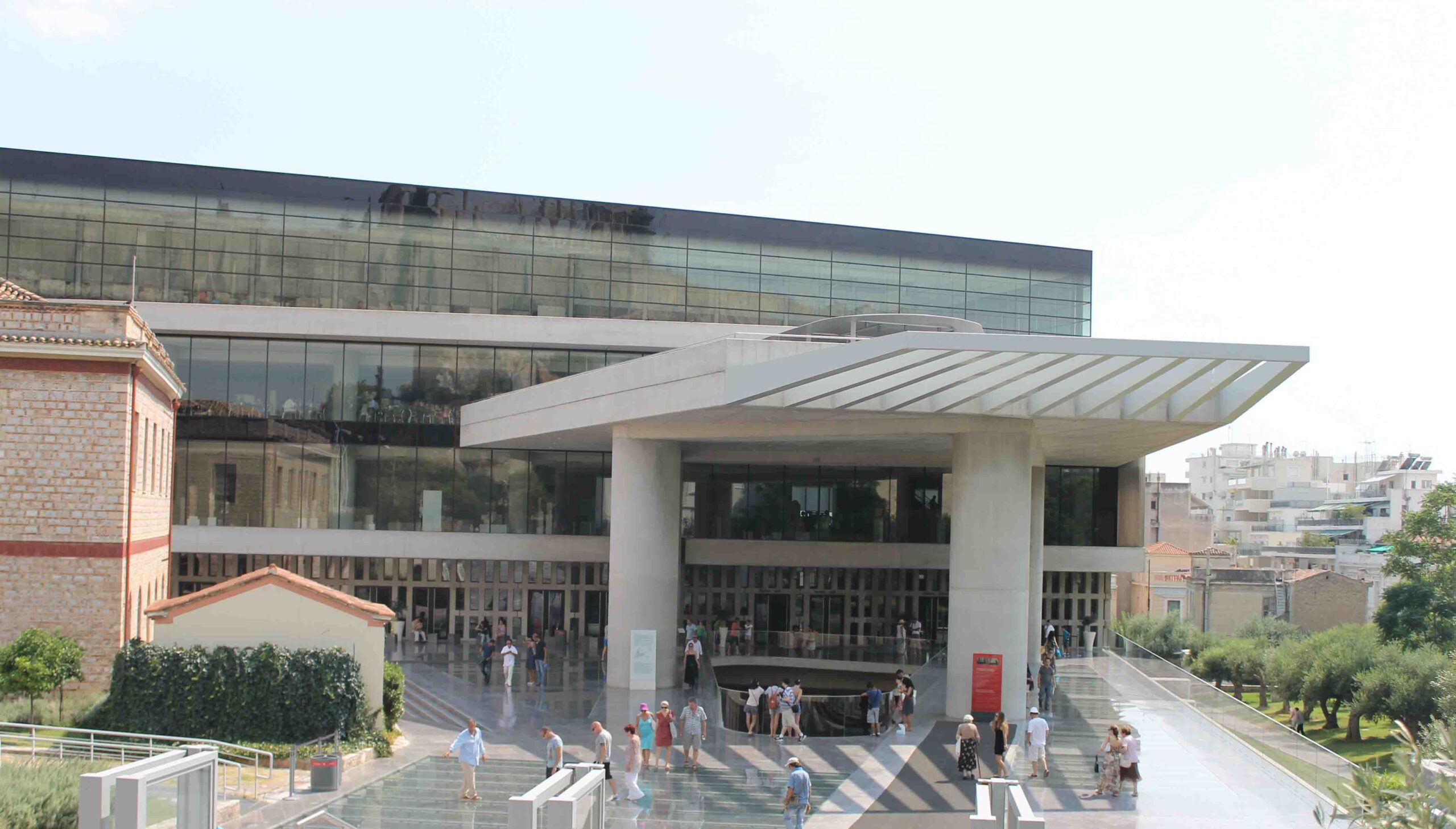 Exterior of the Acropolis Museum in Athens