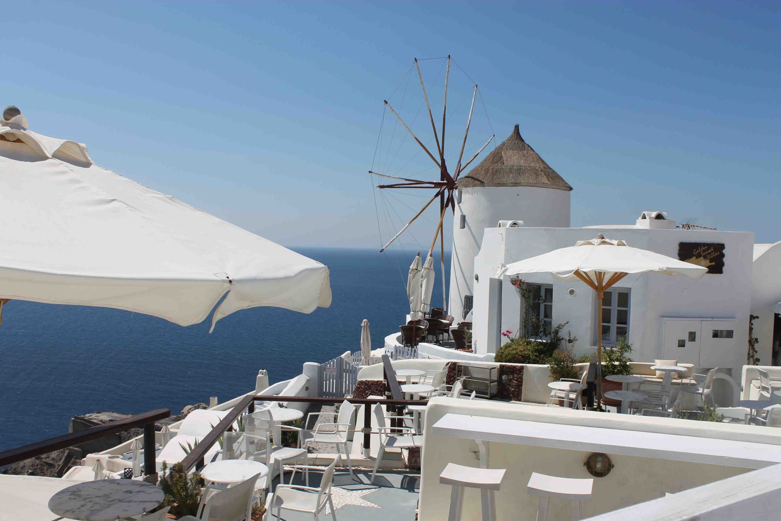 Windmill in Oia