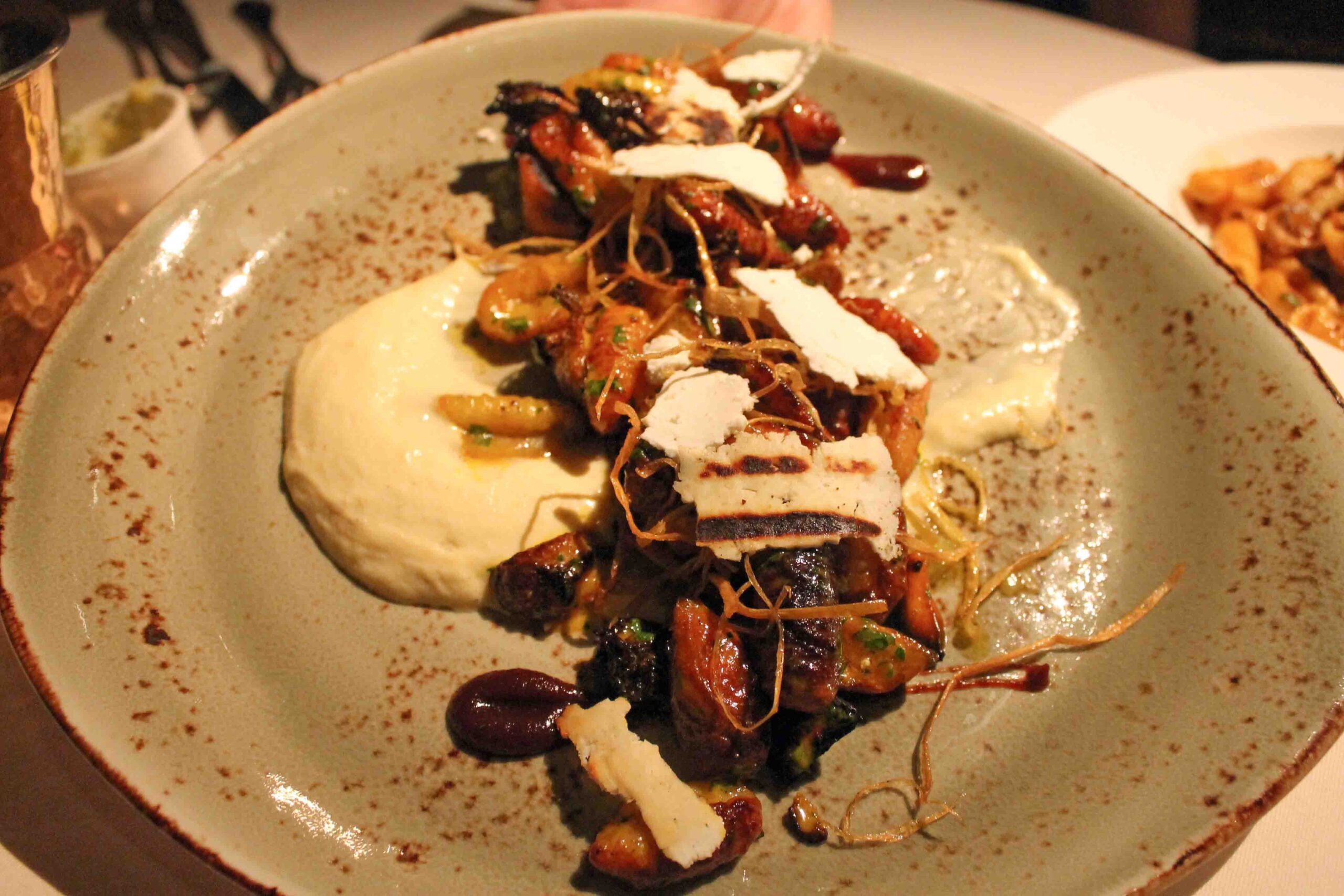 Incredible gnocchi at Bottega, my favorite Italian restaurant in Napa Valley