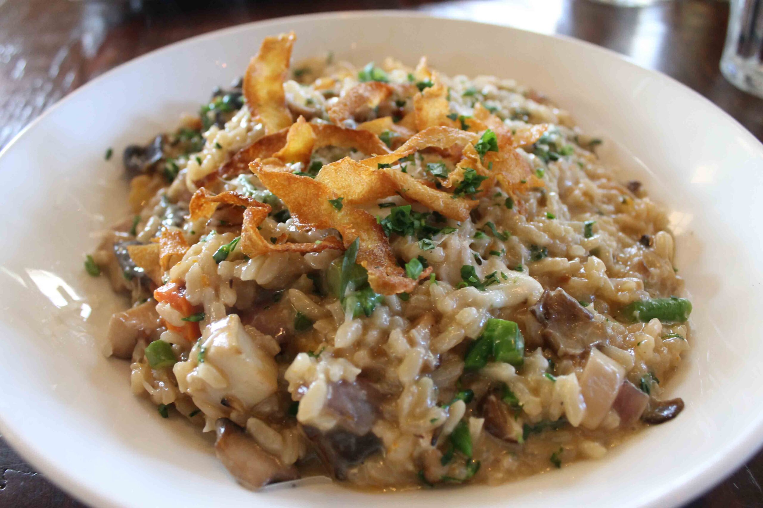 Risotto at Farmstead at Long Meadow Ranch