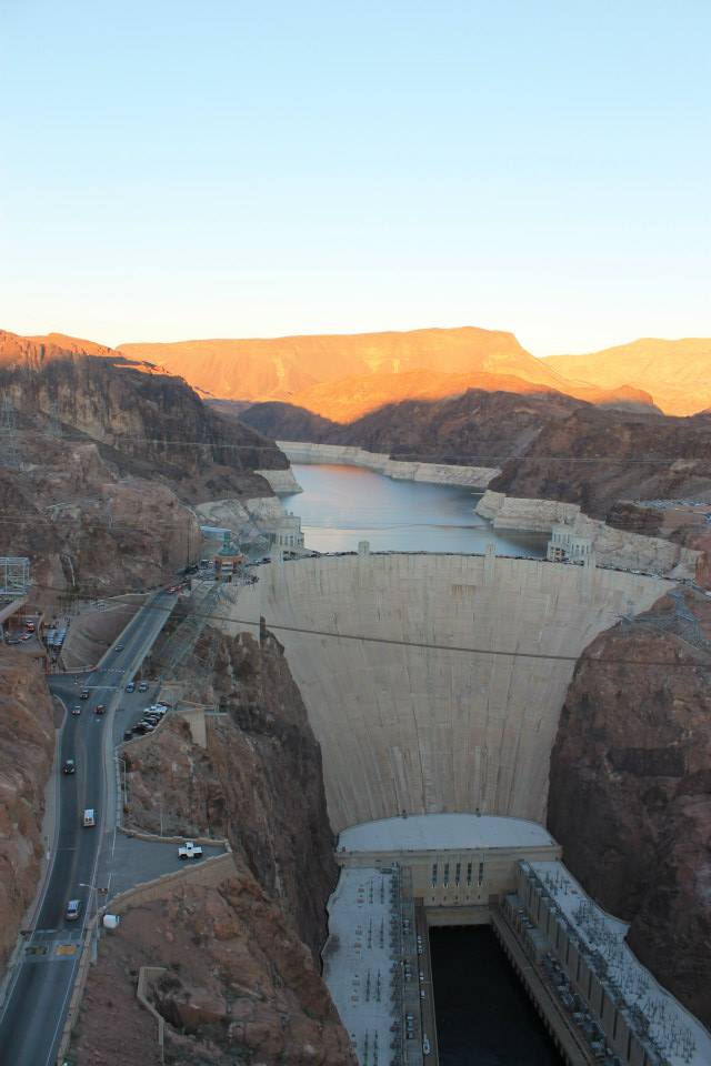 View of the Hoover Dam