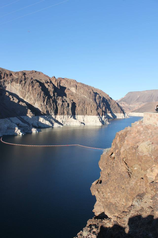 The Colorado River near the Hoover Dam