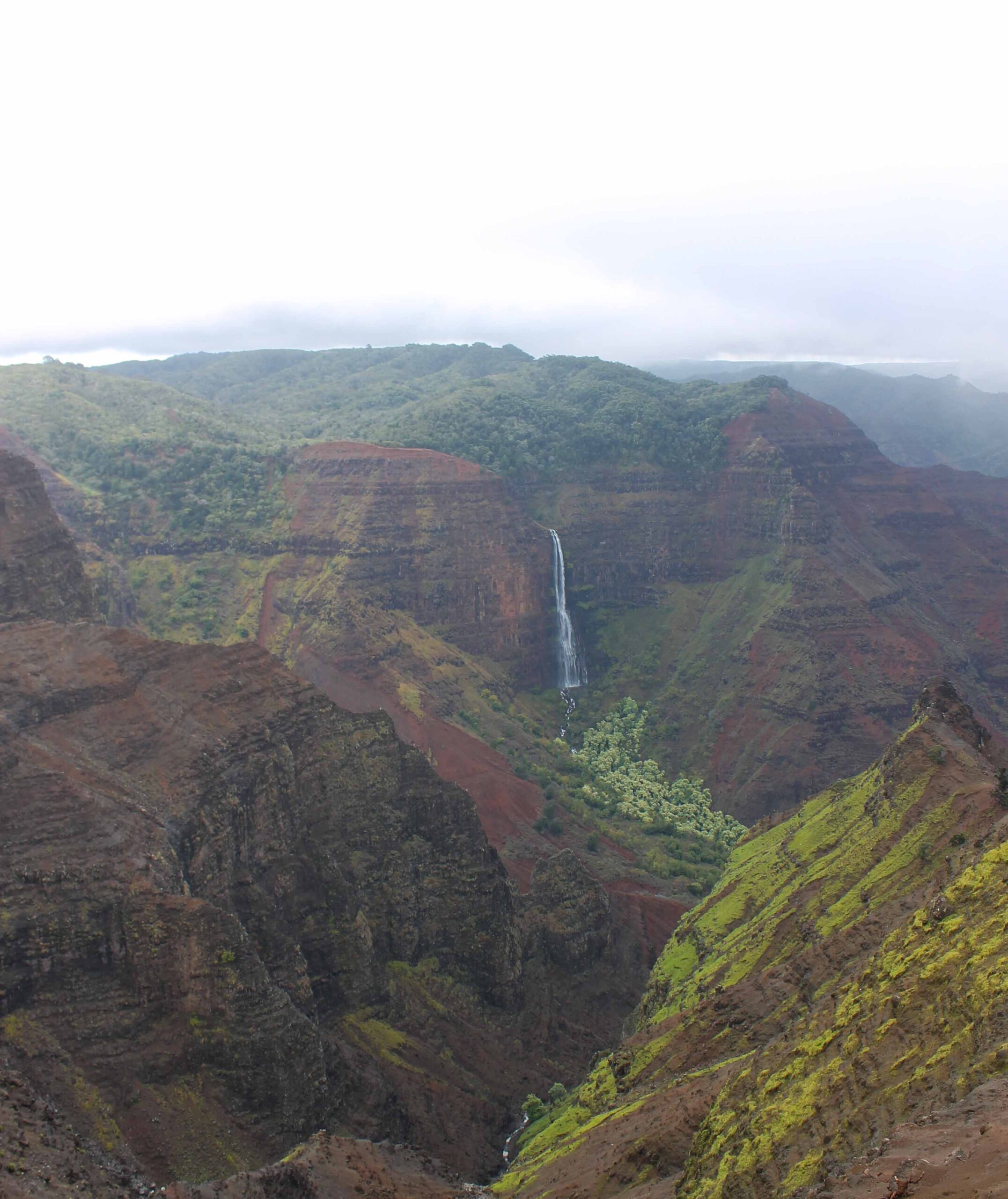 Views of Waimea Canyon from the lookout