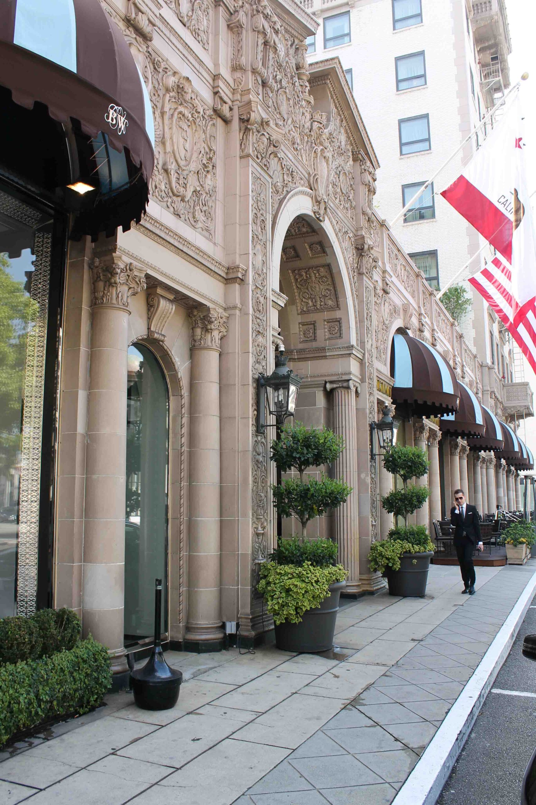 The Beverly Wilshire, now a Four Seasons property, but forever known to me and other Pretty Woman fans as Reg. Bev. Wil.