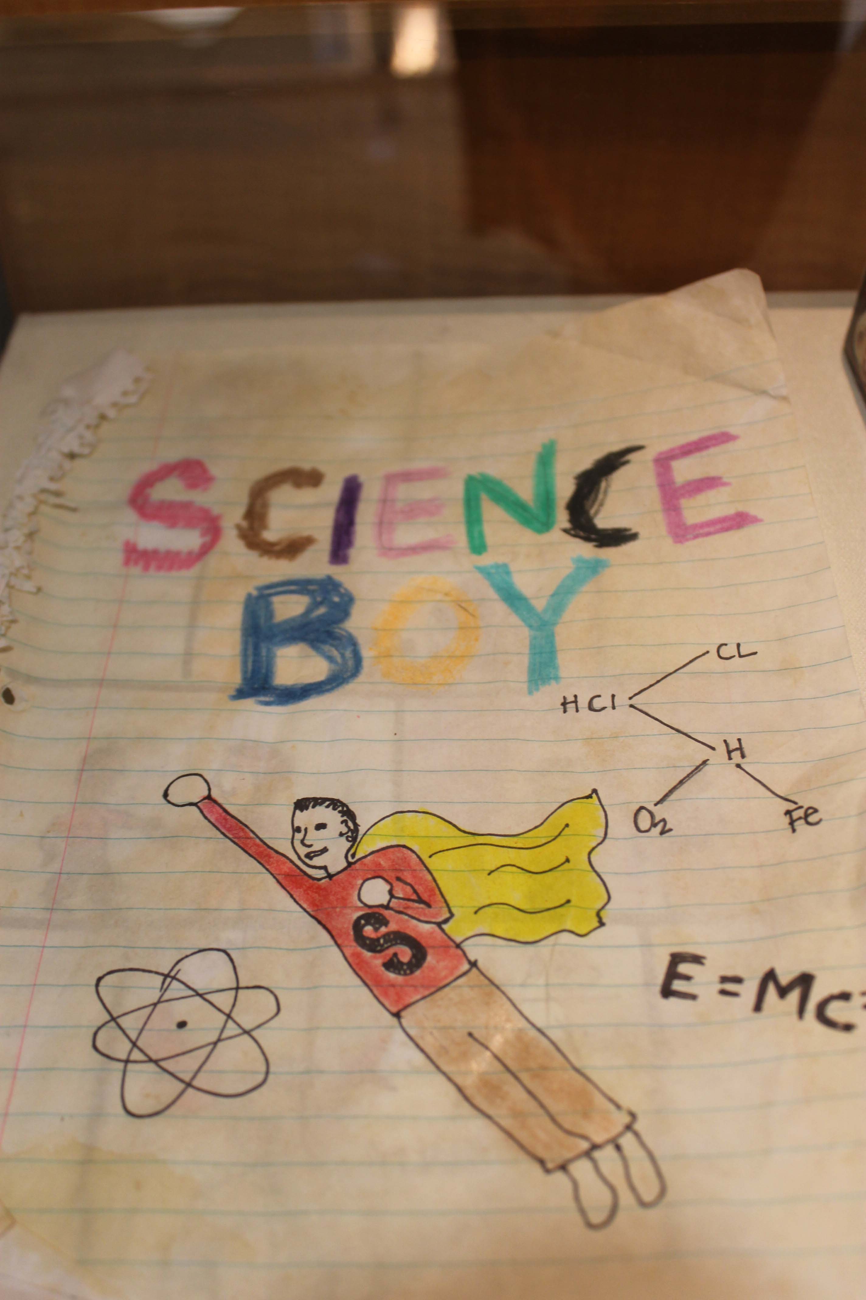 Ross's Science Boy comic from Friends