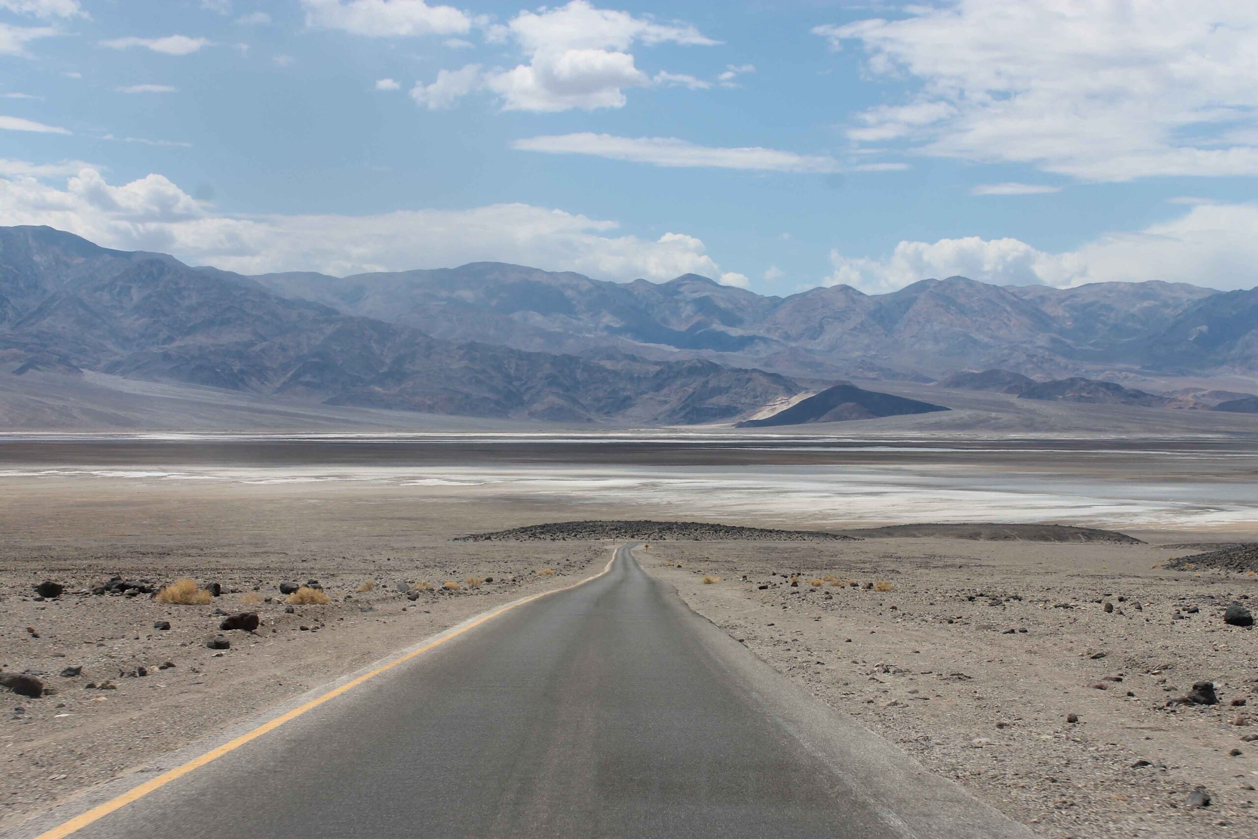 Badwater Basin in Death Valley, the lowest point in North America