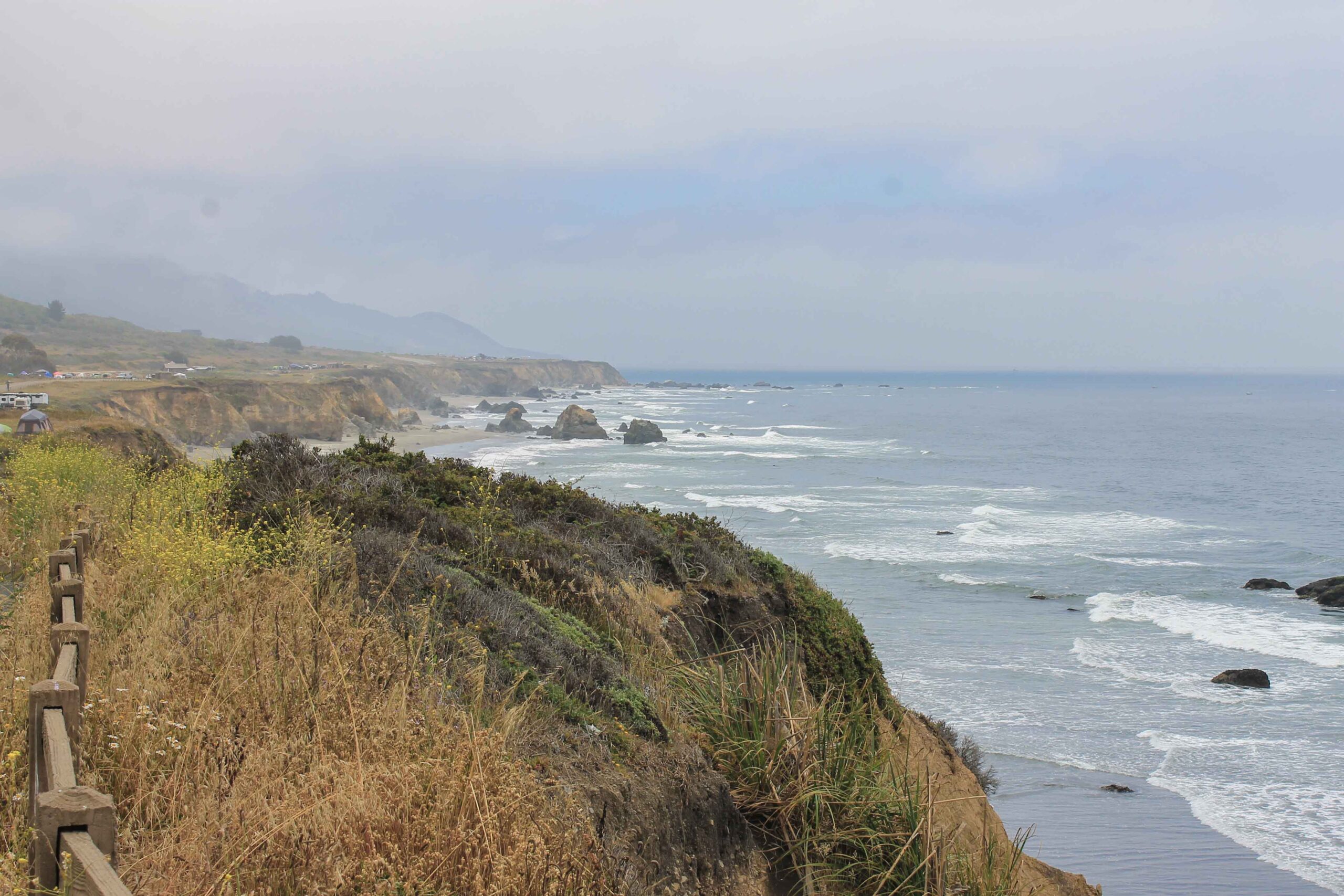 Coastline in Mendocino County