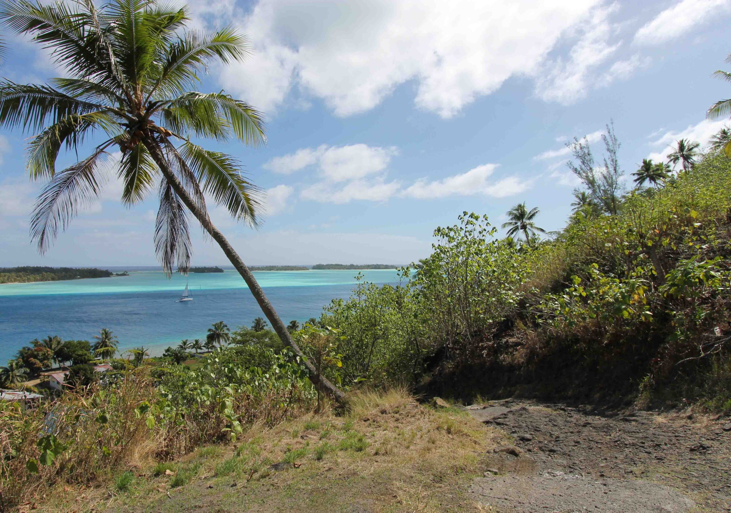 Views from US Army bunkers on Bora Bora