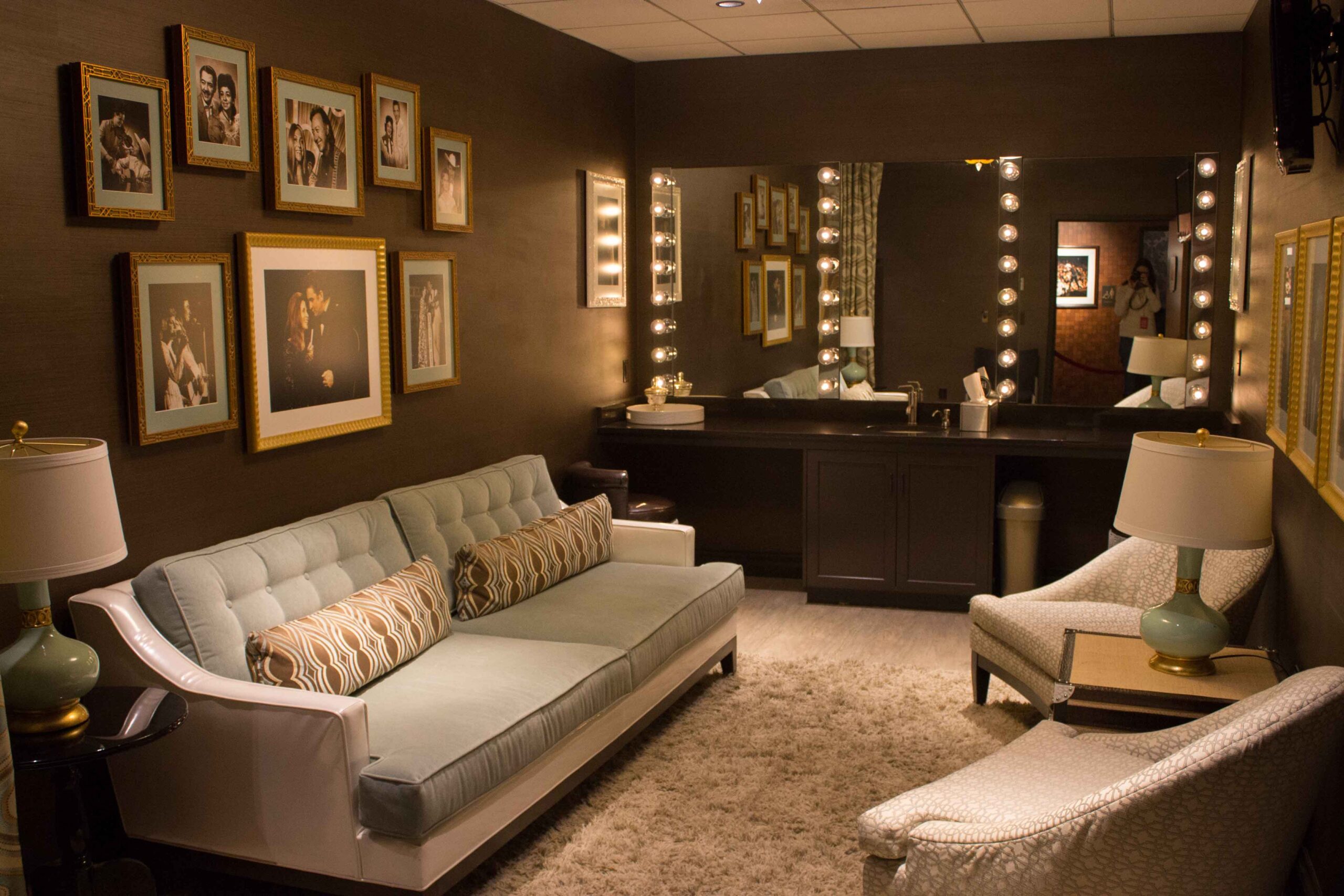 Dressing rooms at the Grand Ole Opry House