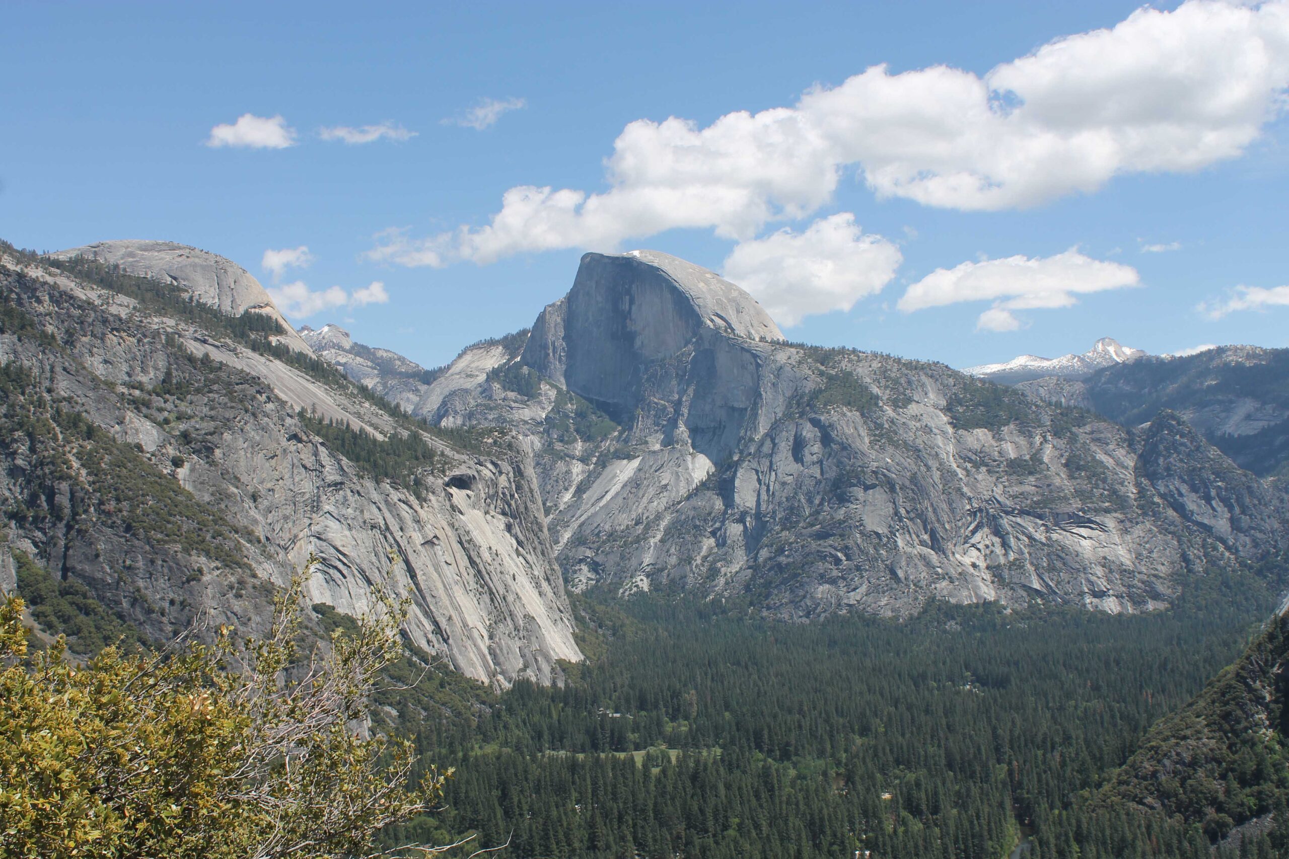Spectacular views of Half Dome from the Upper Yosemite Valley Falls Trail, one of my favorite day hikes in Yosemite National Park