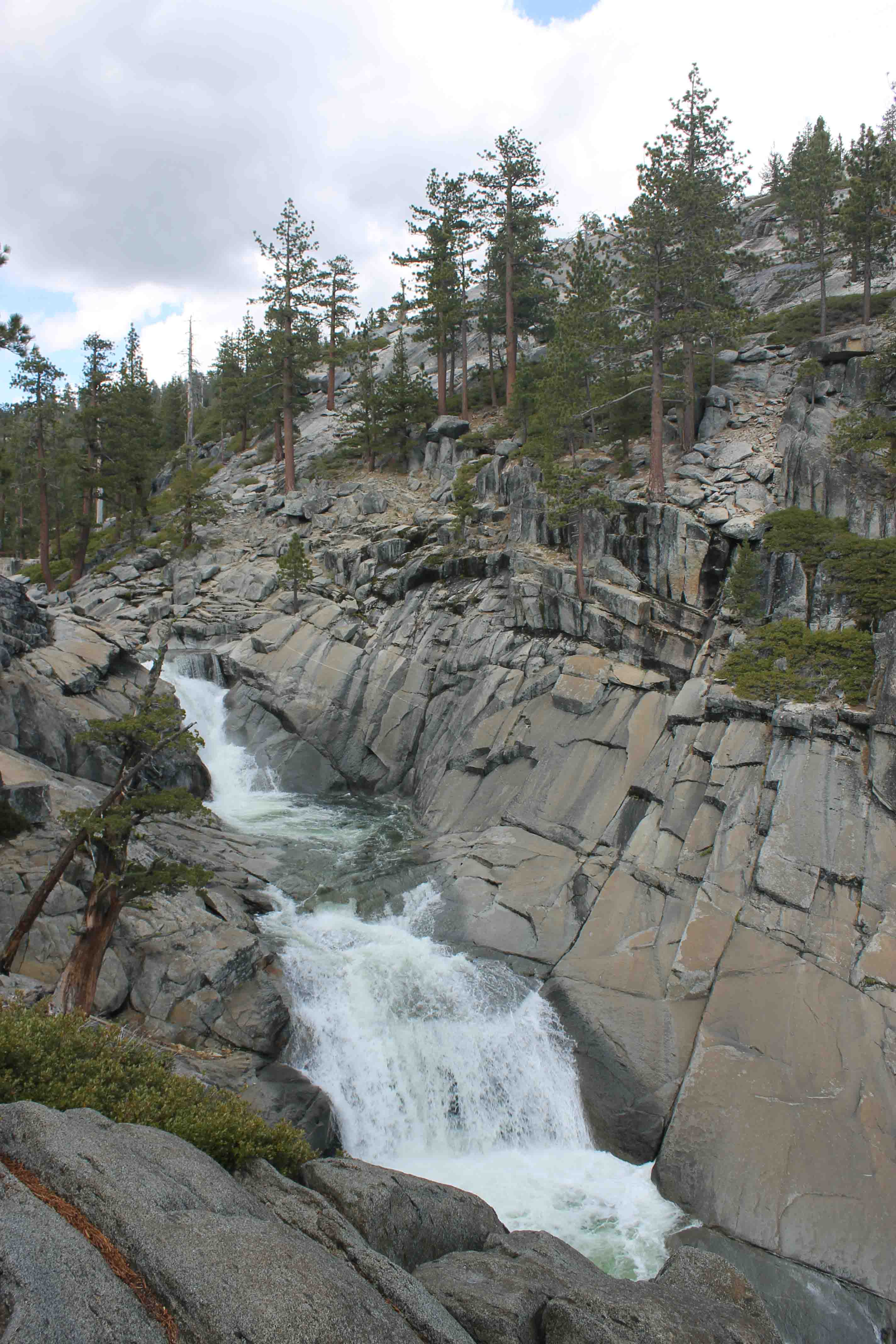 Yosemite Creek, which feeds Yosemite Falls