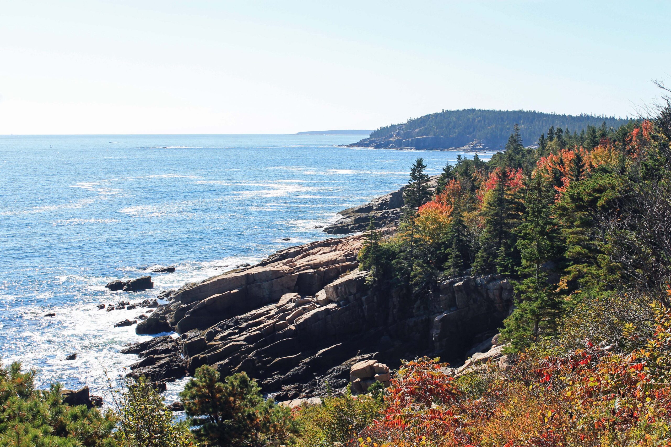 Ocean Drive in Acadia National Park