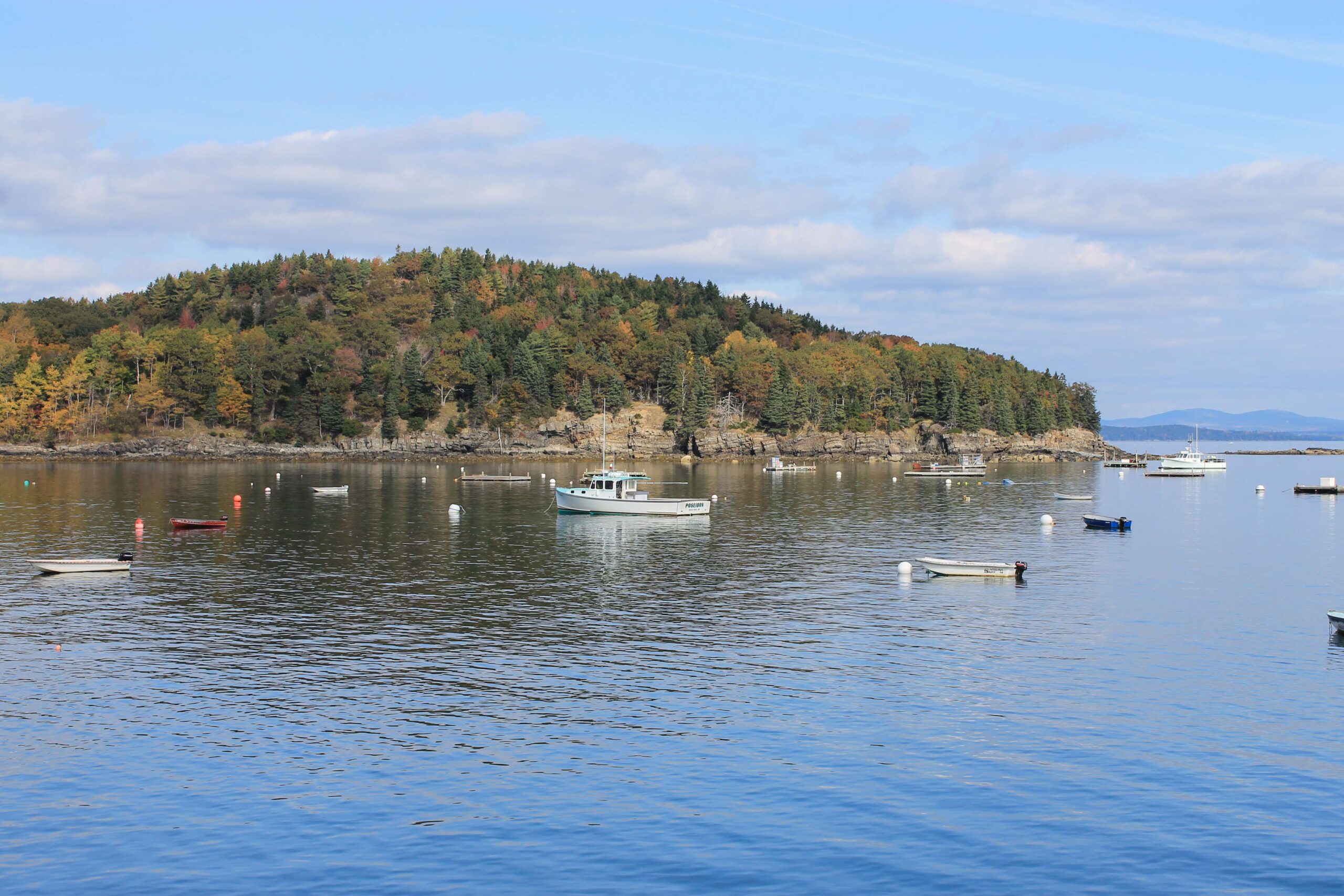 Views from Agamont Park in Bar Harbor