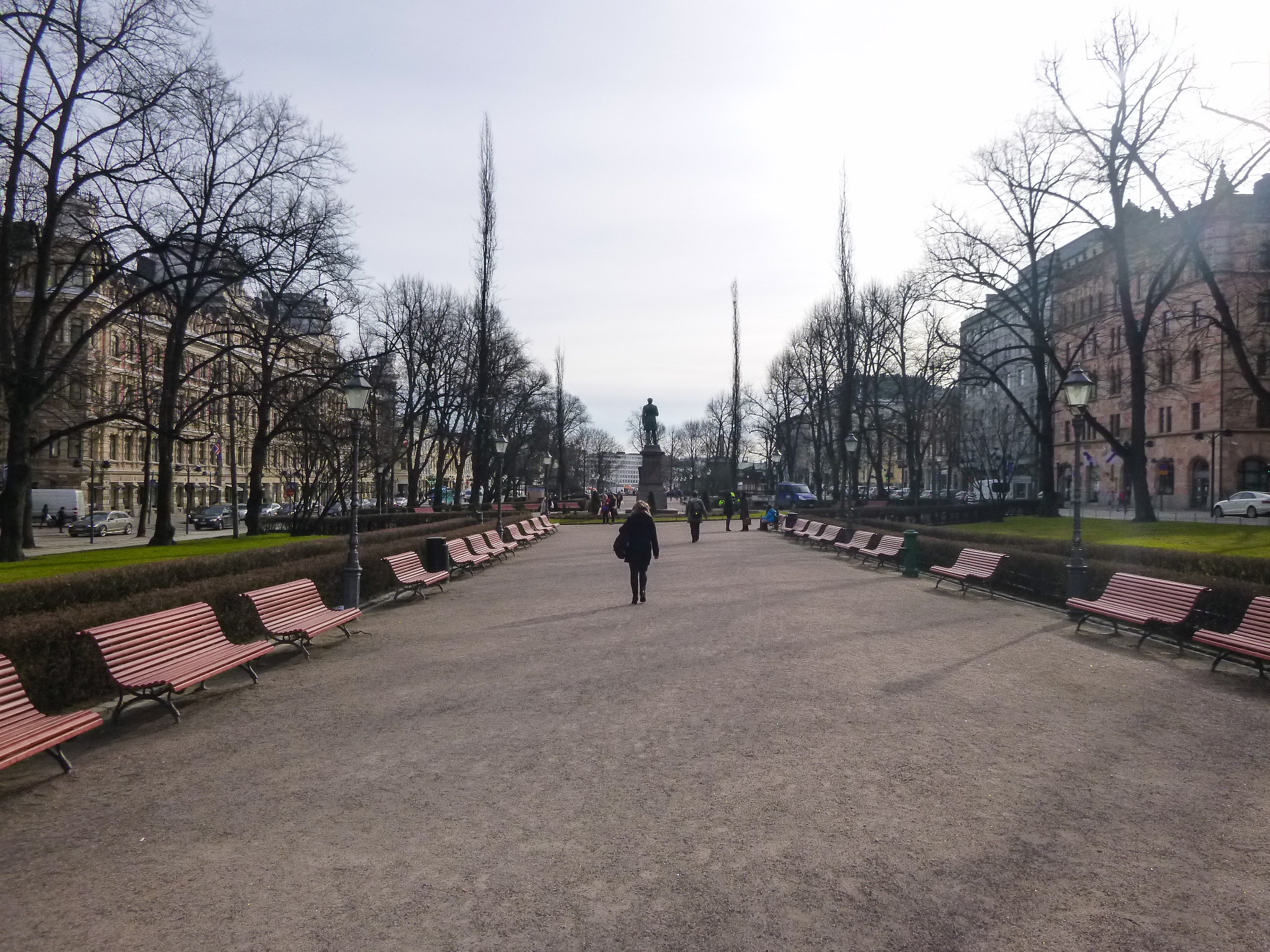 Esplanadi Park in Helsinki
