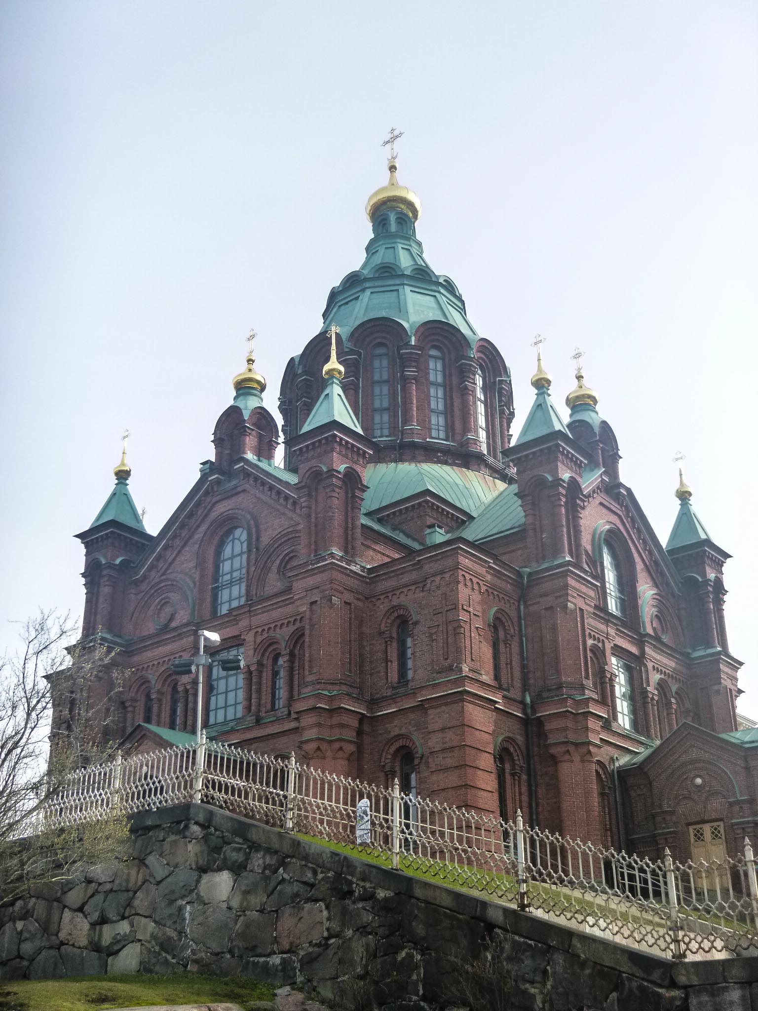 Helsinki's Uspenski Cathedral, a must do when spending one day in Helsinki