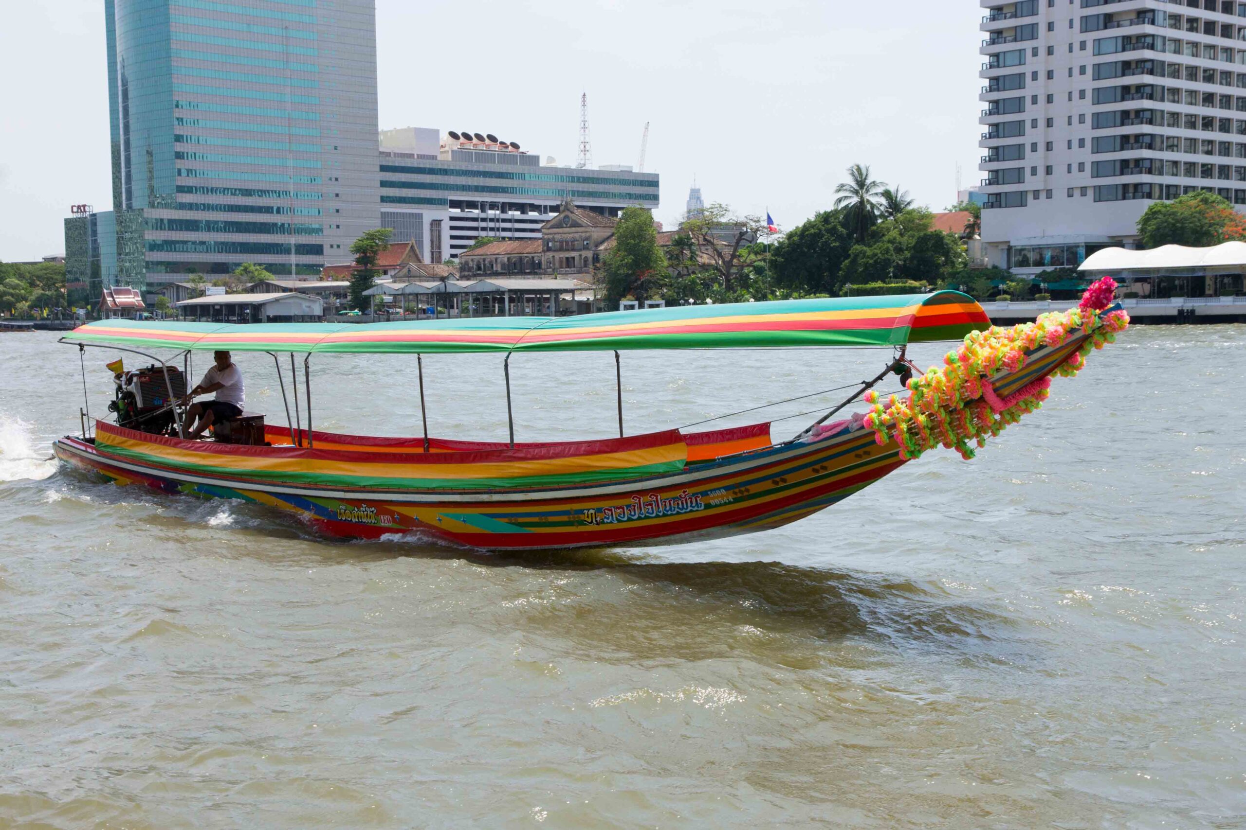 Longtail boat in Bangkok