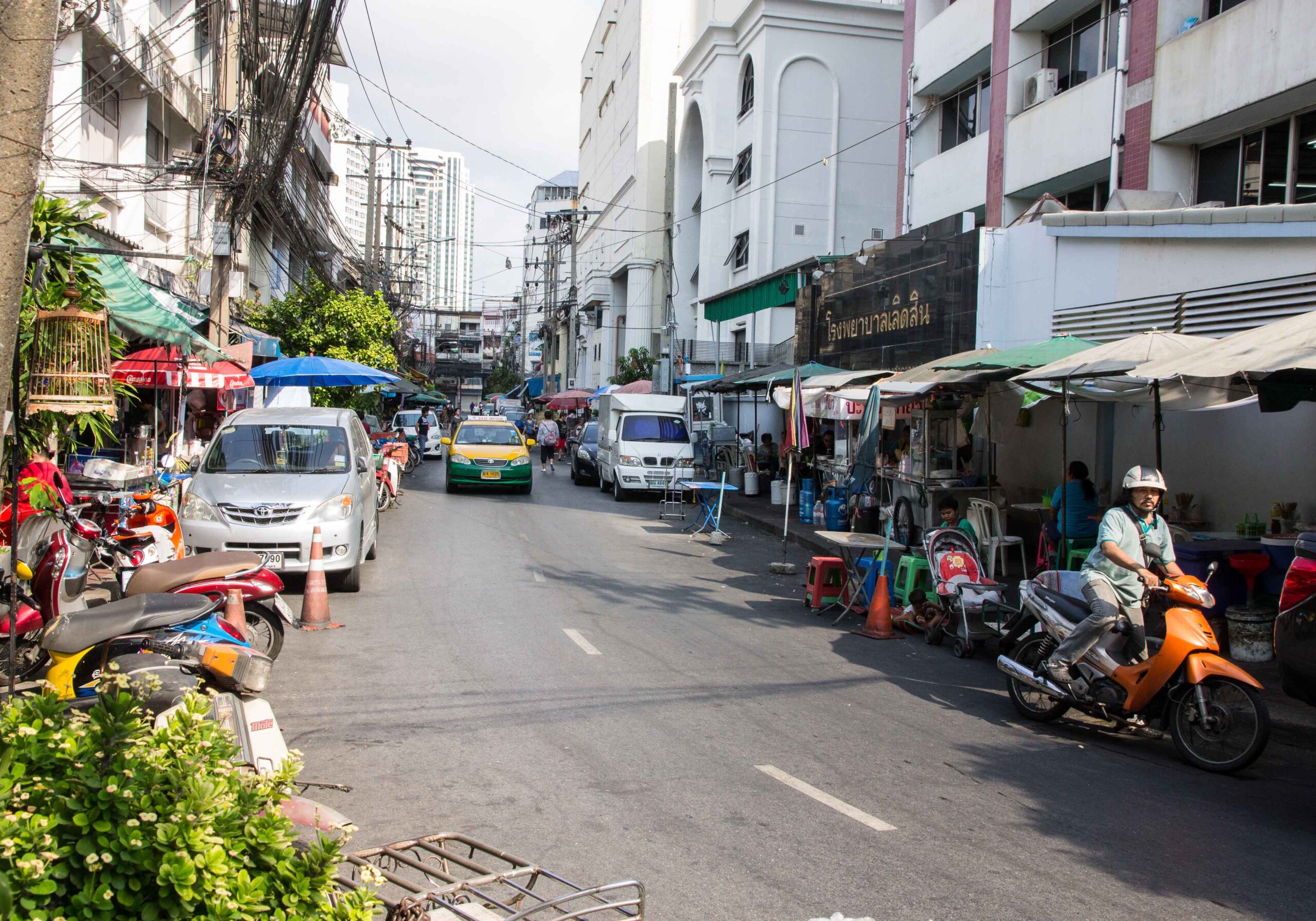 Silom Road in Bangkok