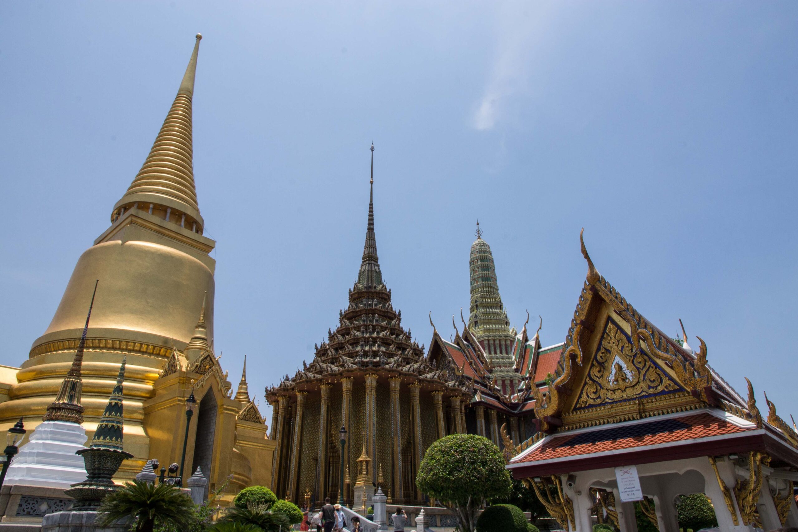 Wat Phra Kaew, the most sacred Buddhist temple in Thailand
