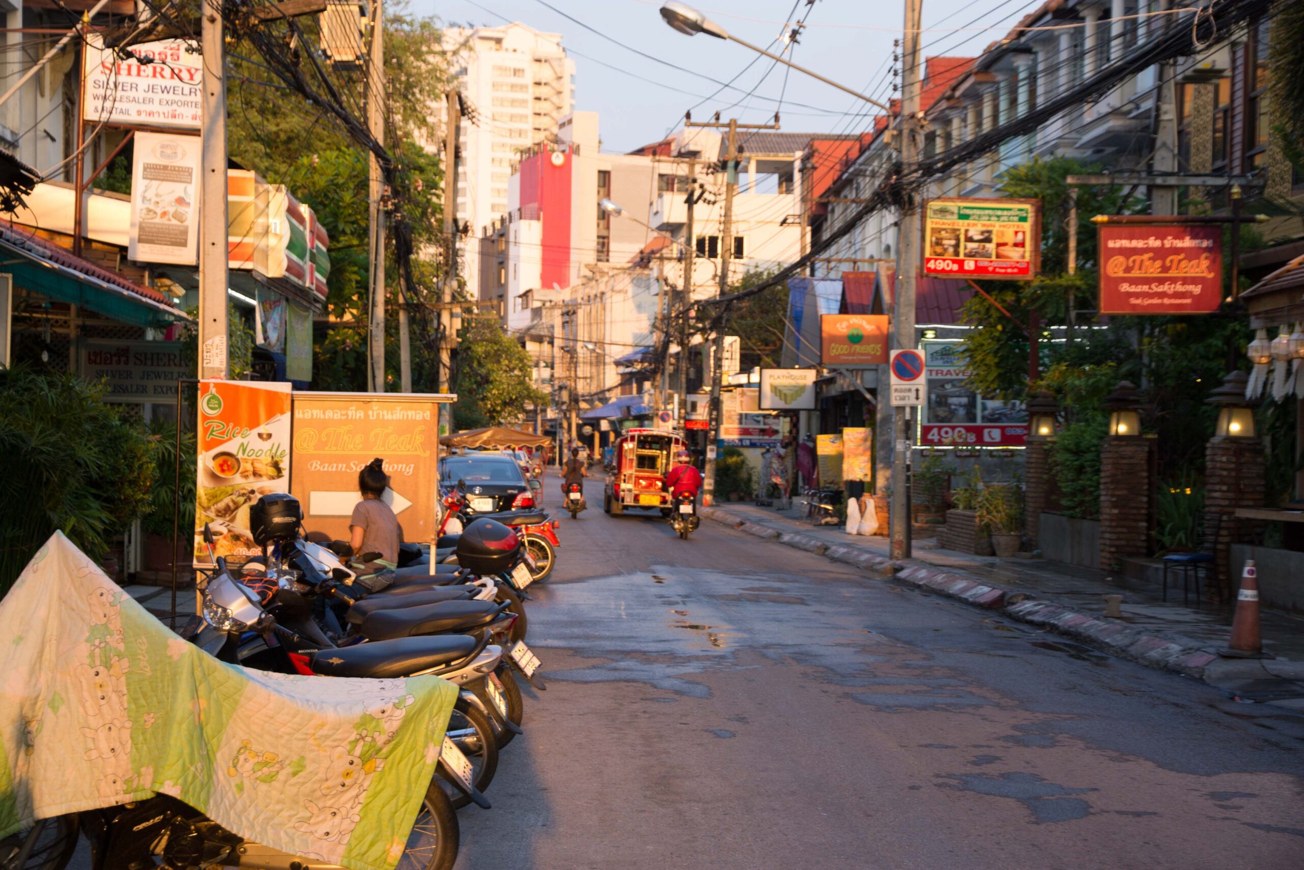 Chiang Mai at dusk