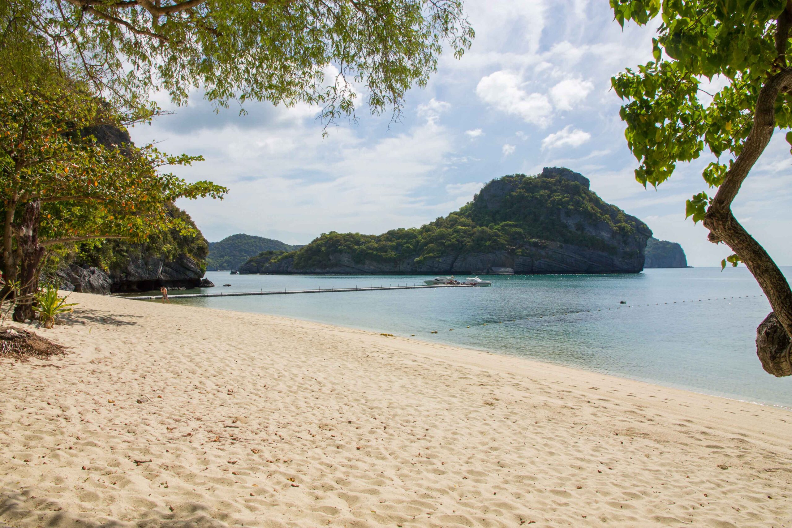 Secluded beach on Koh Sam Sao