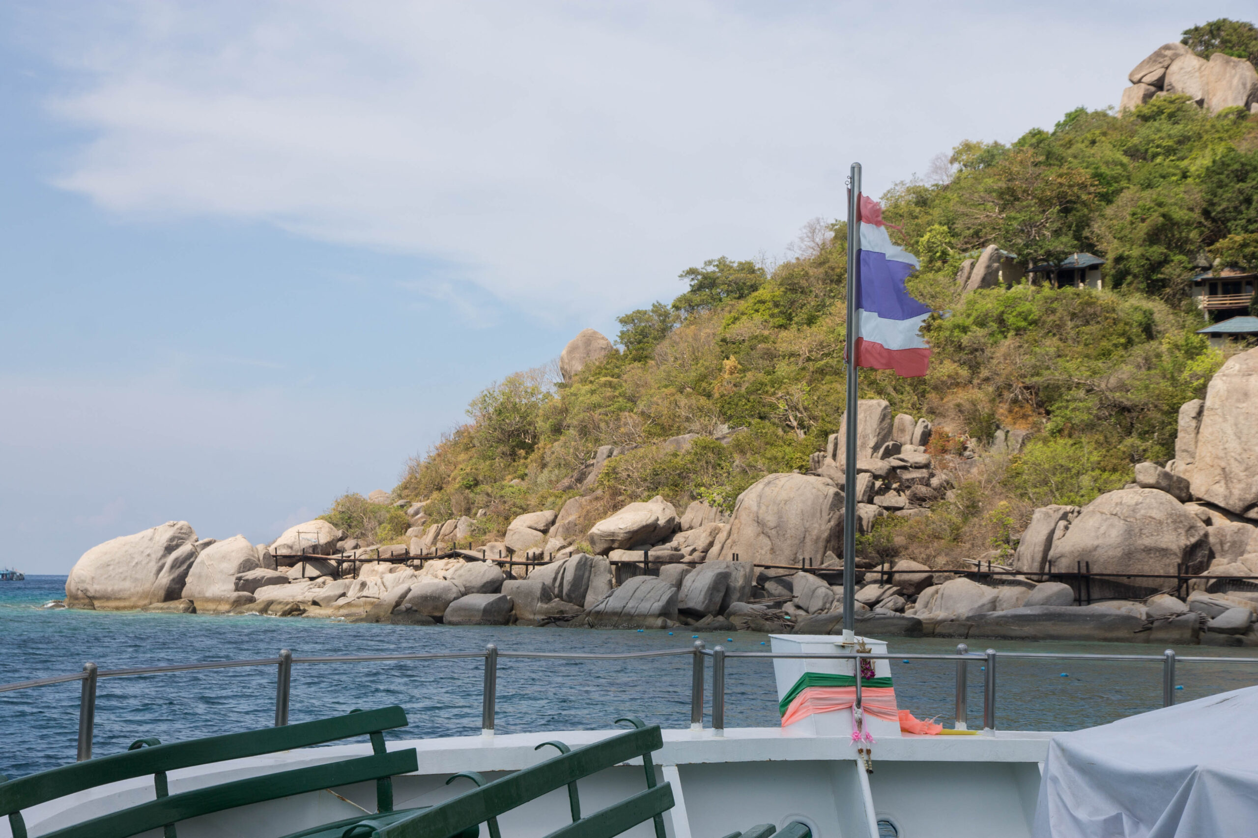 Boat ride from Koh Samui to smaller nearby islands
