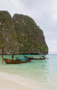 Longtails at Maya Bay