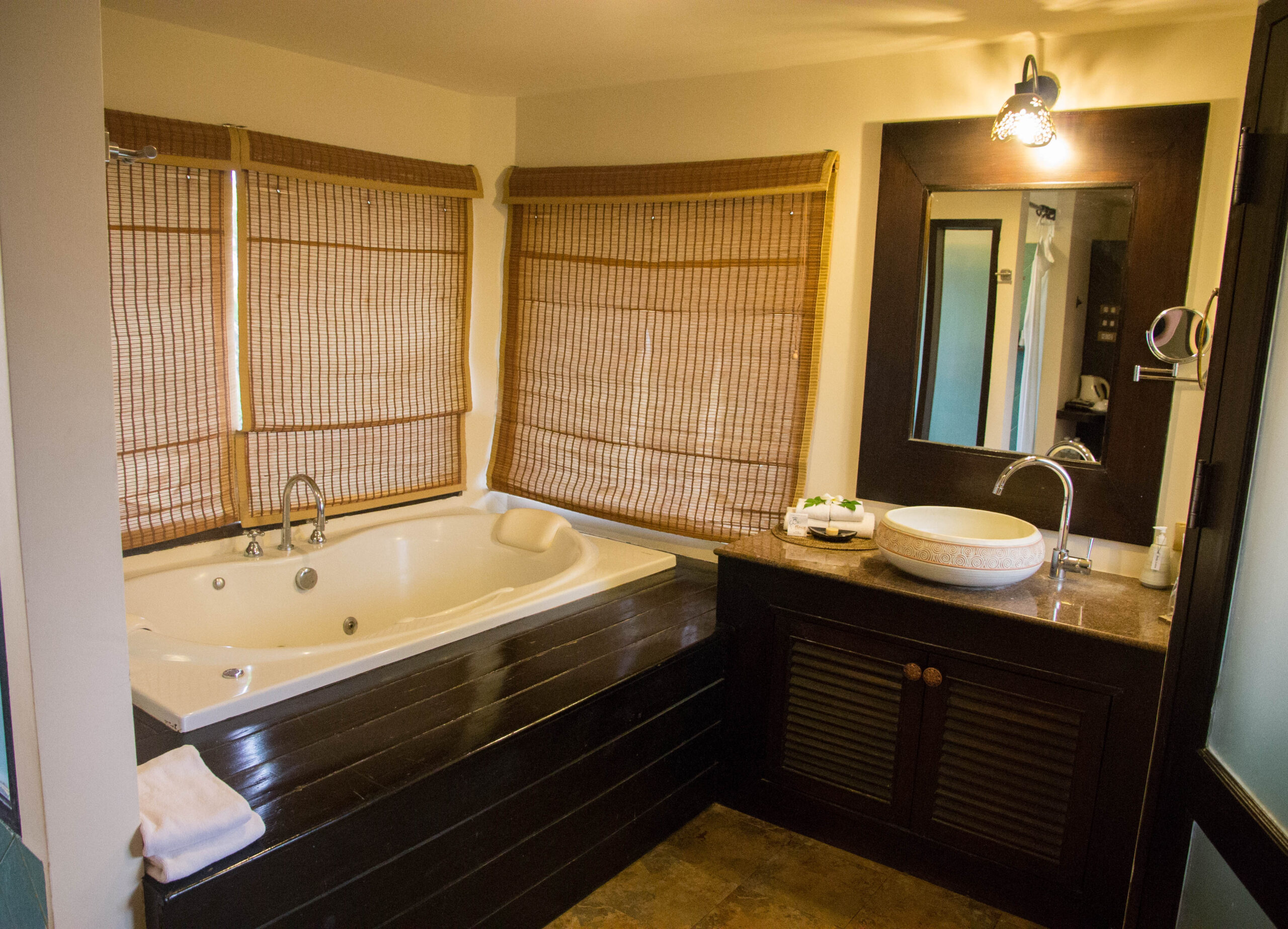 Bathroom in Beachfront Junior Suite at SAii Phi Phi Island Village