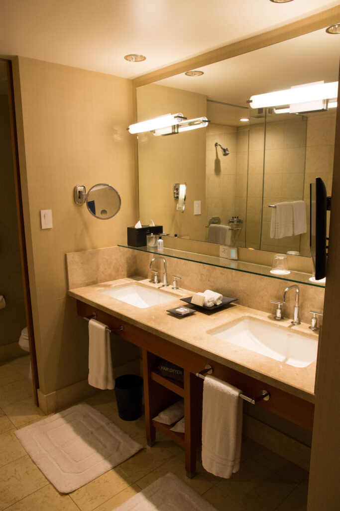 Bathroom at the Four Seasons Silicon Valley