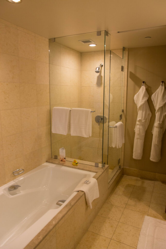 Bathroom at the Four Seasons Silicon Valley