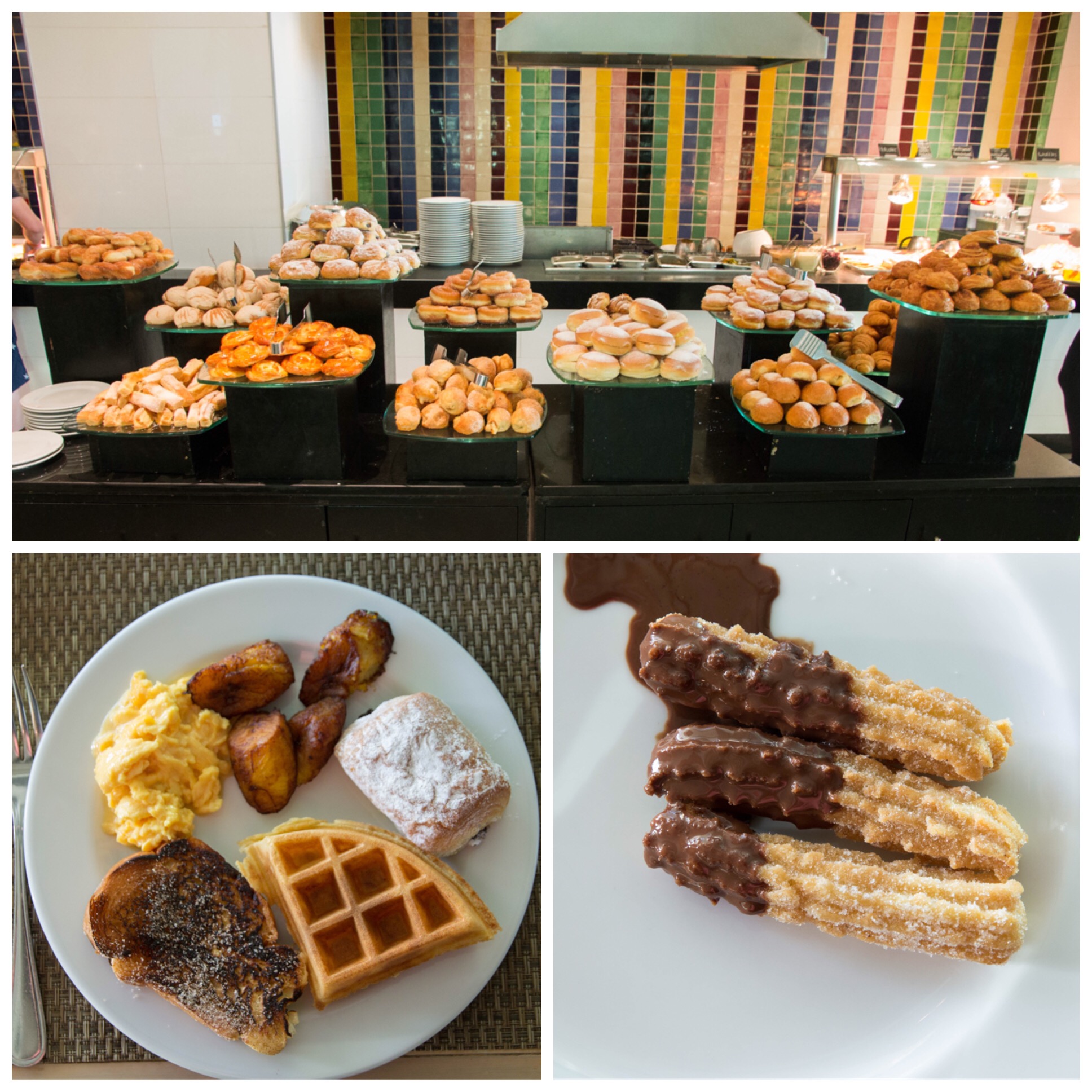 Breakfast buffet at Siete at Live Aqua Cancun