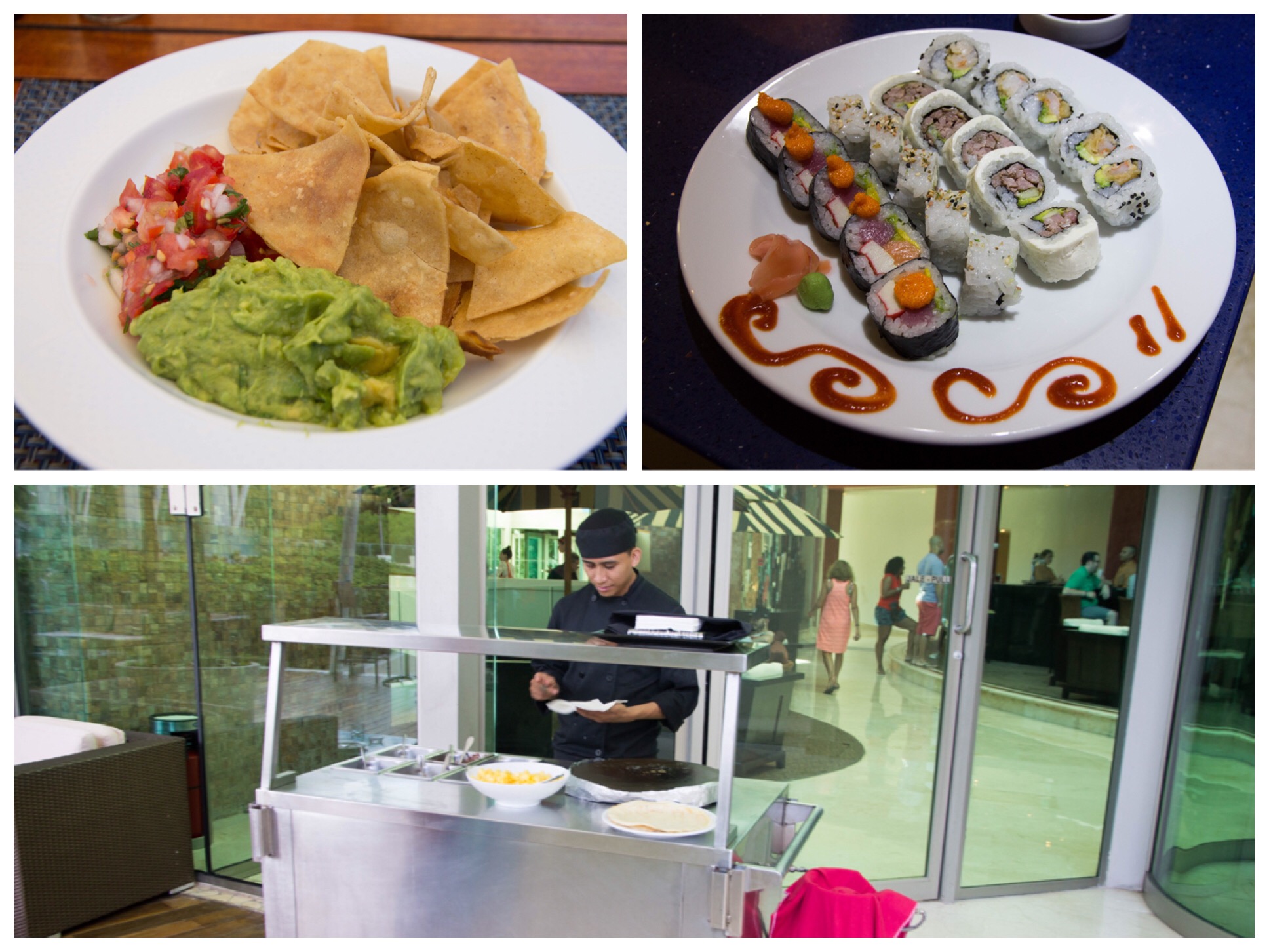 Snacks at Live Aqua Cancun