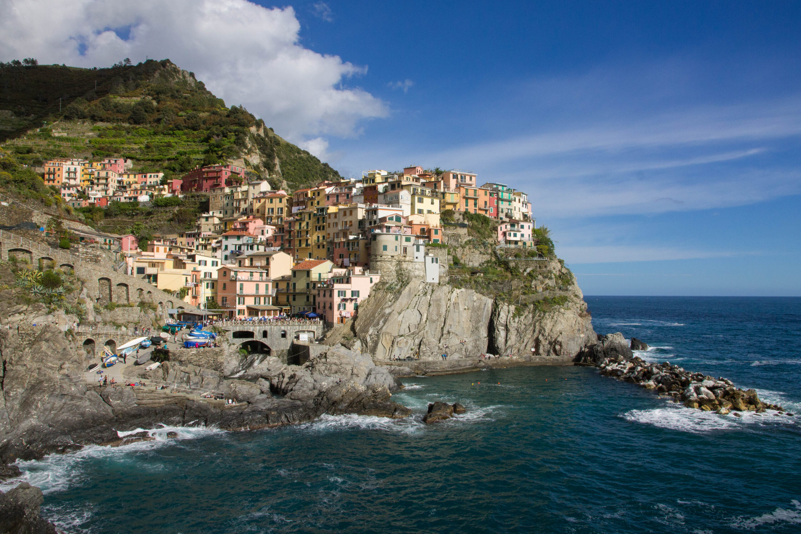 Manarola view by day
