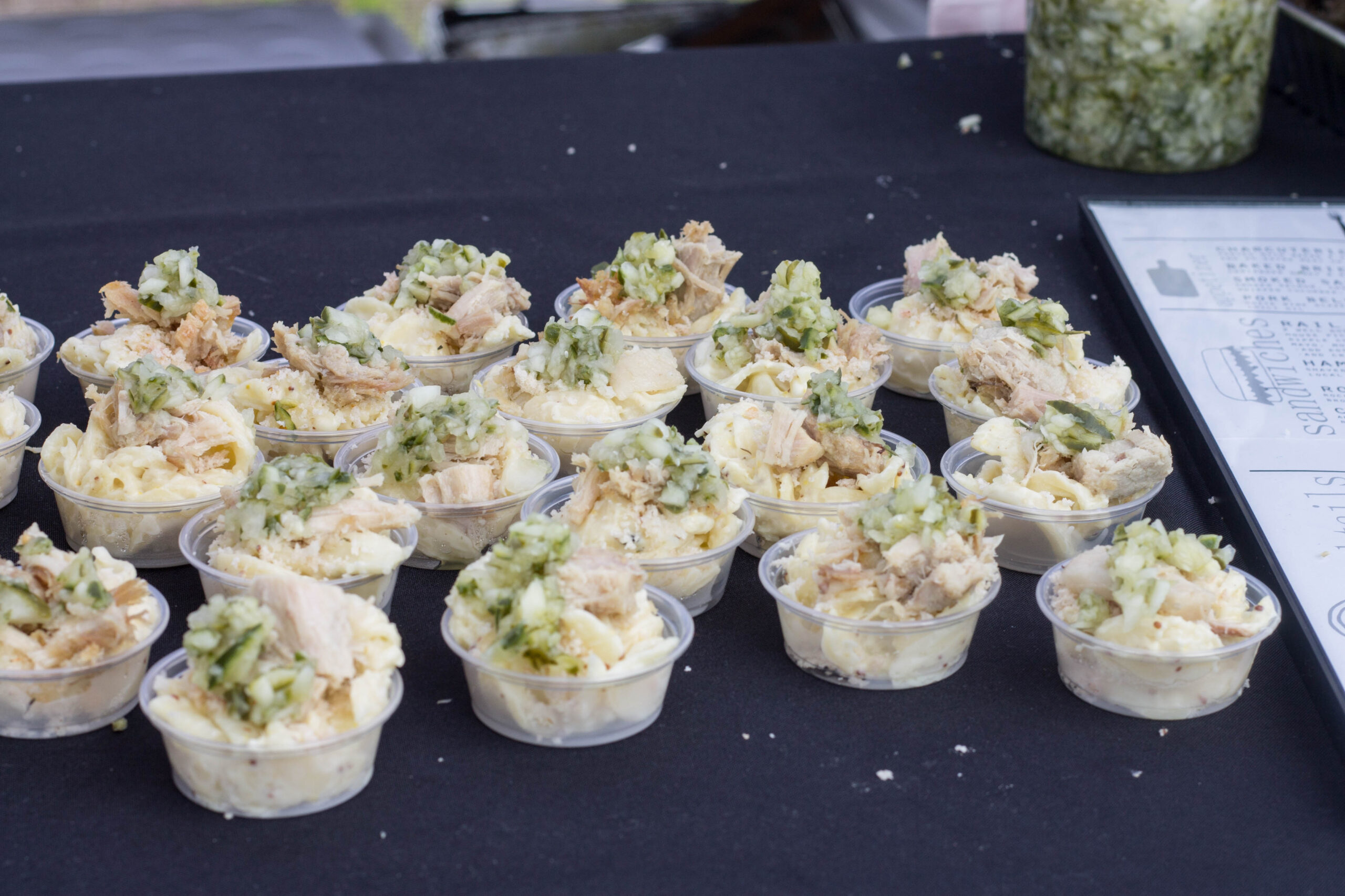 "Cuban sandwich" mac and cheese from Return of the Mac festival