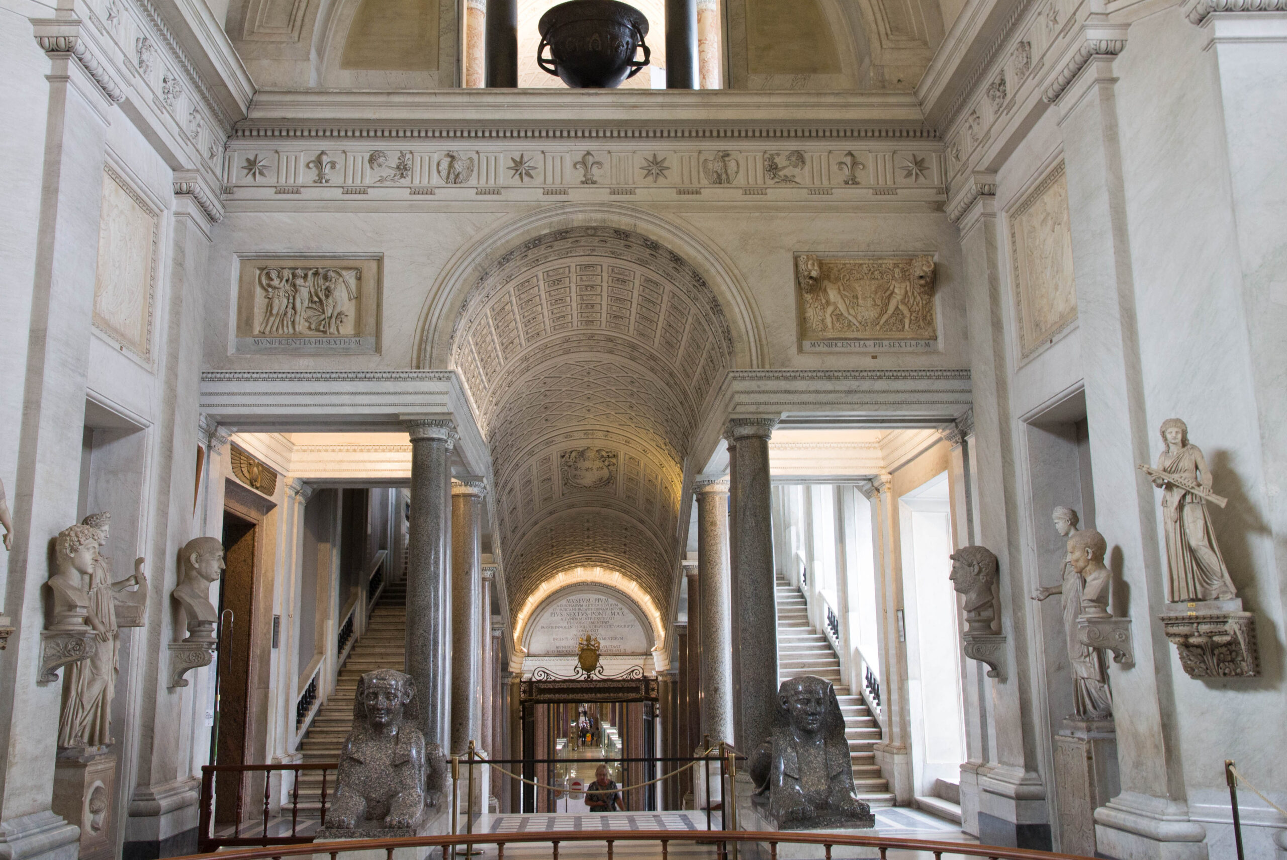 Interior of the Vatican Museums
