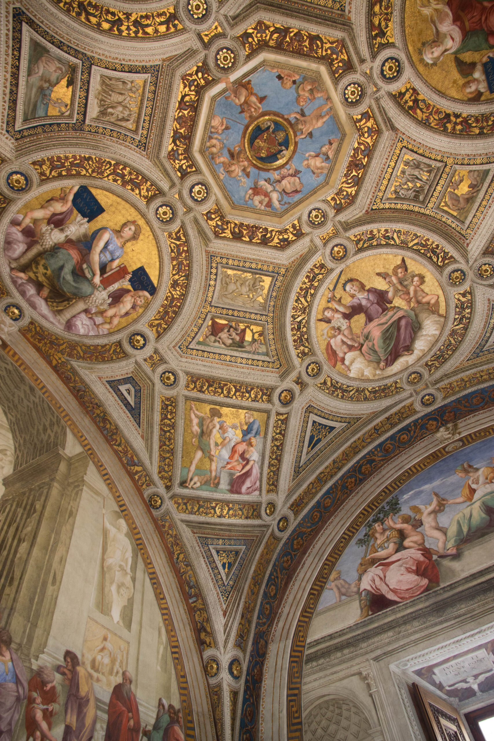 Raphael's Room at the Papal Apartments in the Vatican Museums