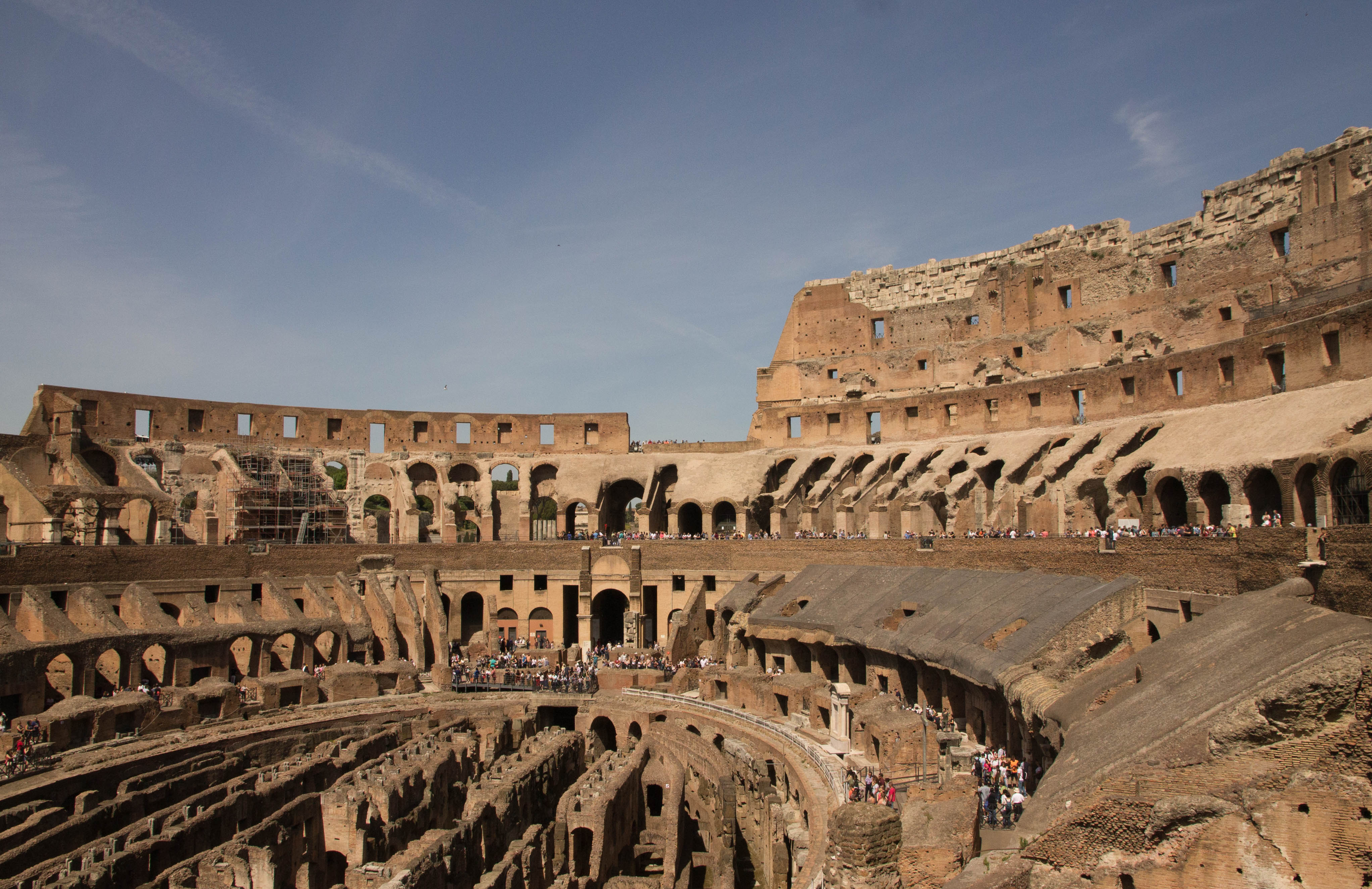 Interior of the Colosseum