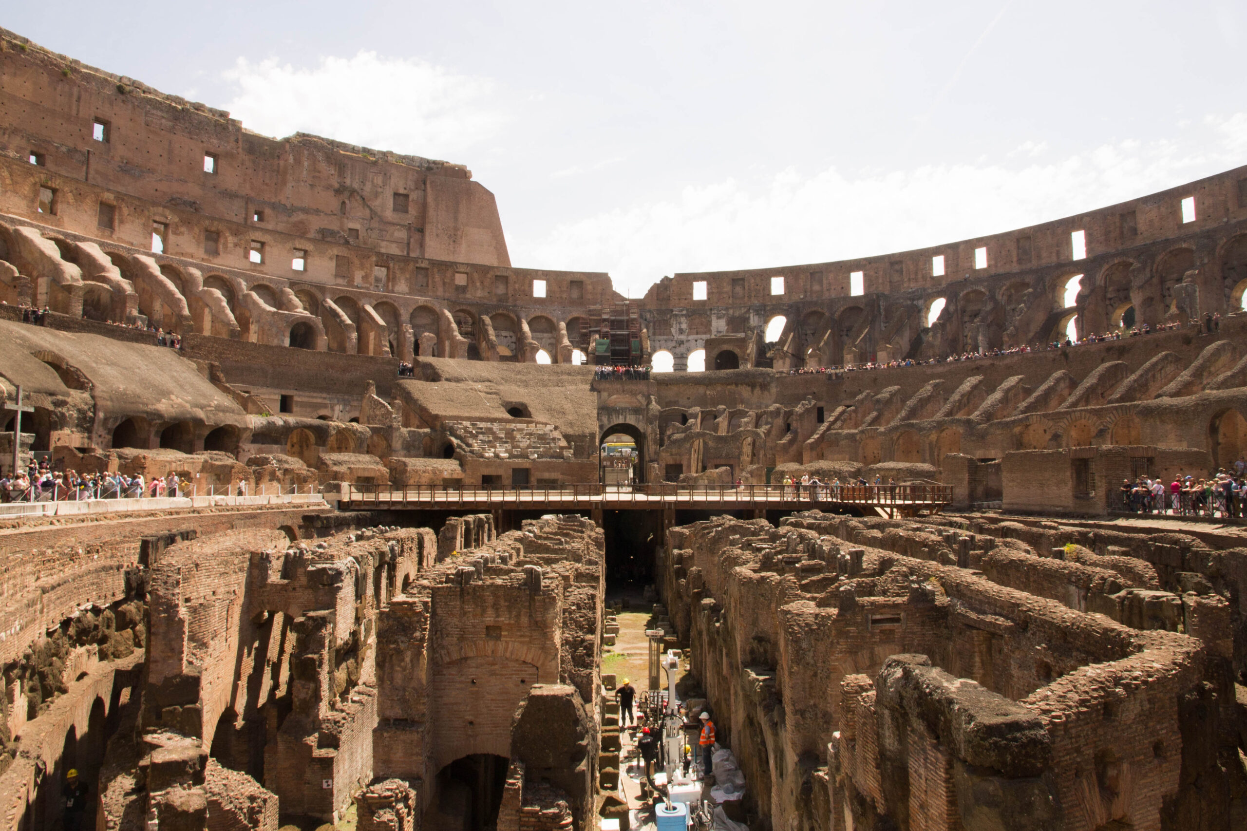 Interior of the Colosseum