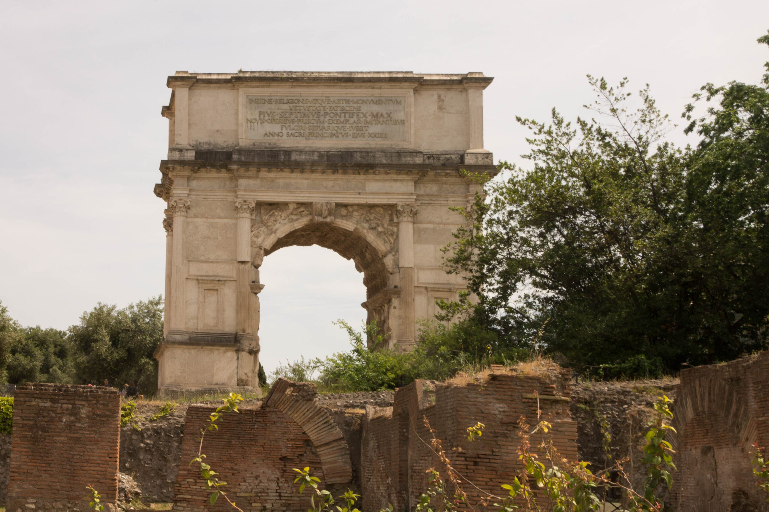 Arch of Titus at the Roman Forum
