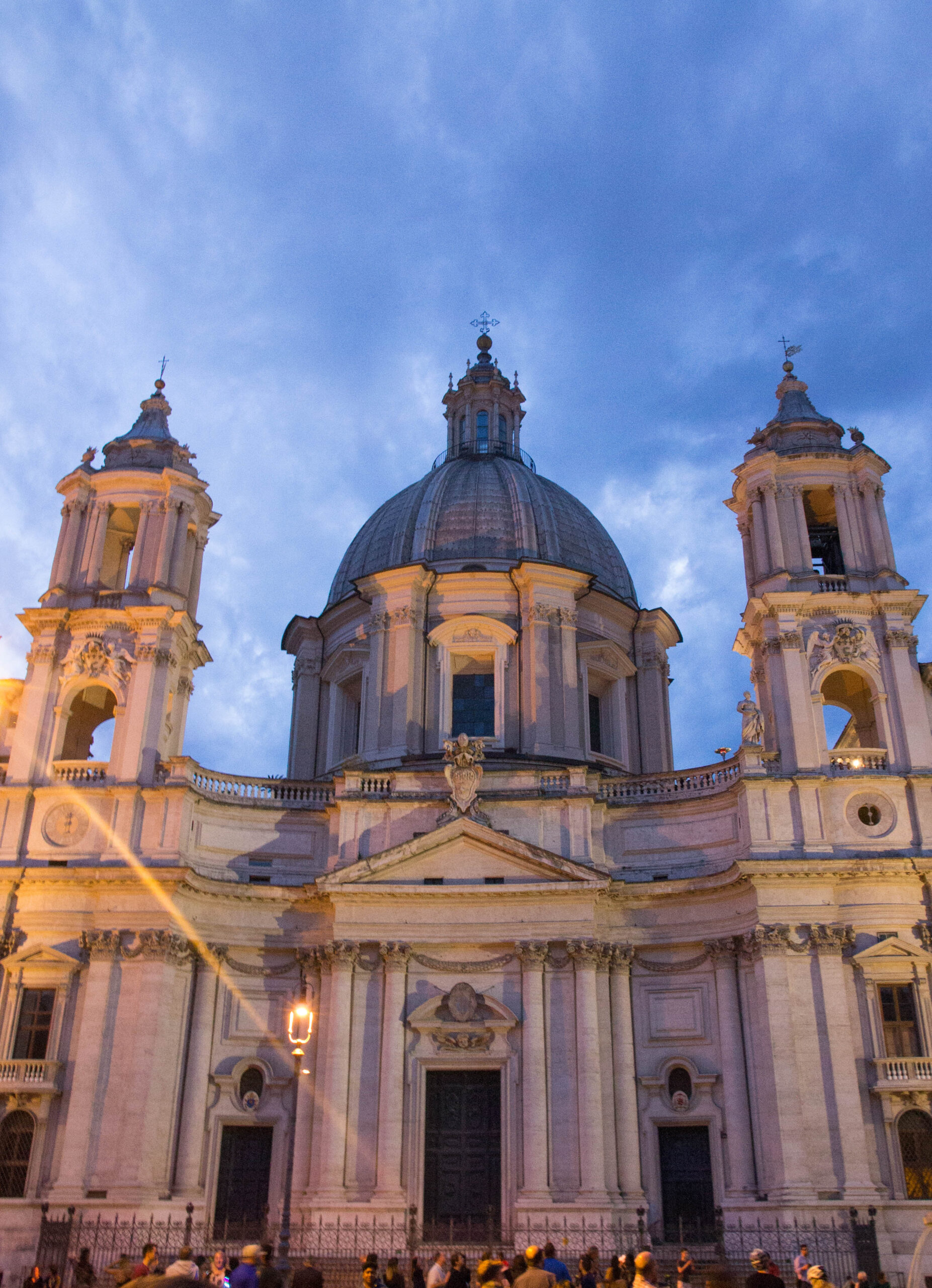 Piazza Navona at night