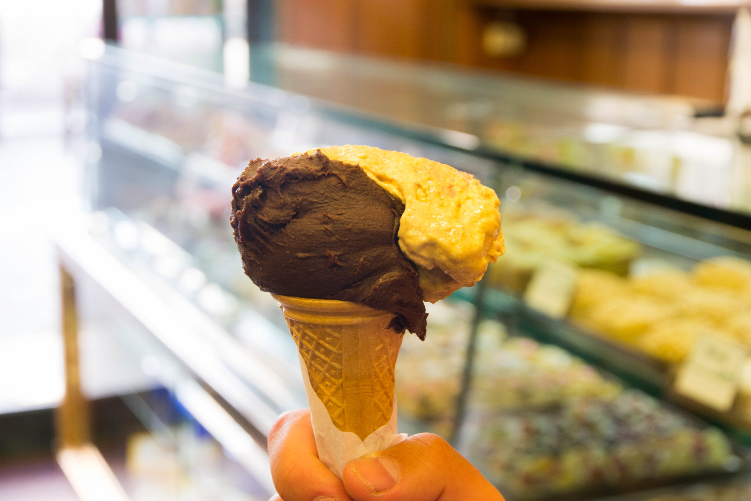 Gelato from Giolitti in Rome