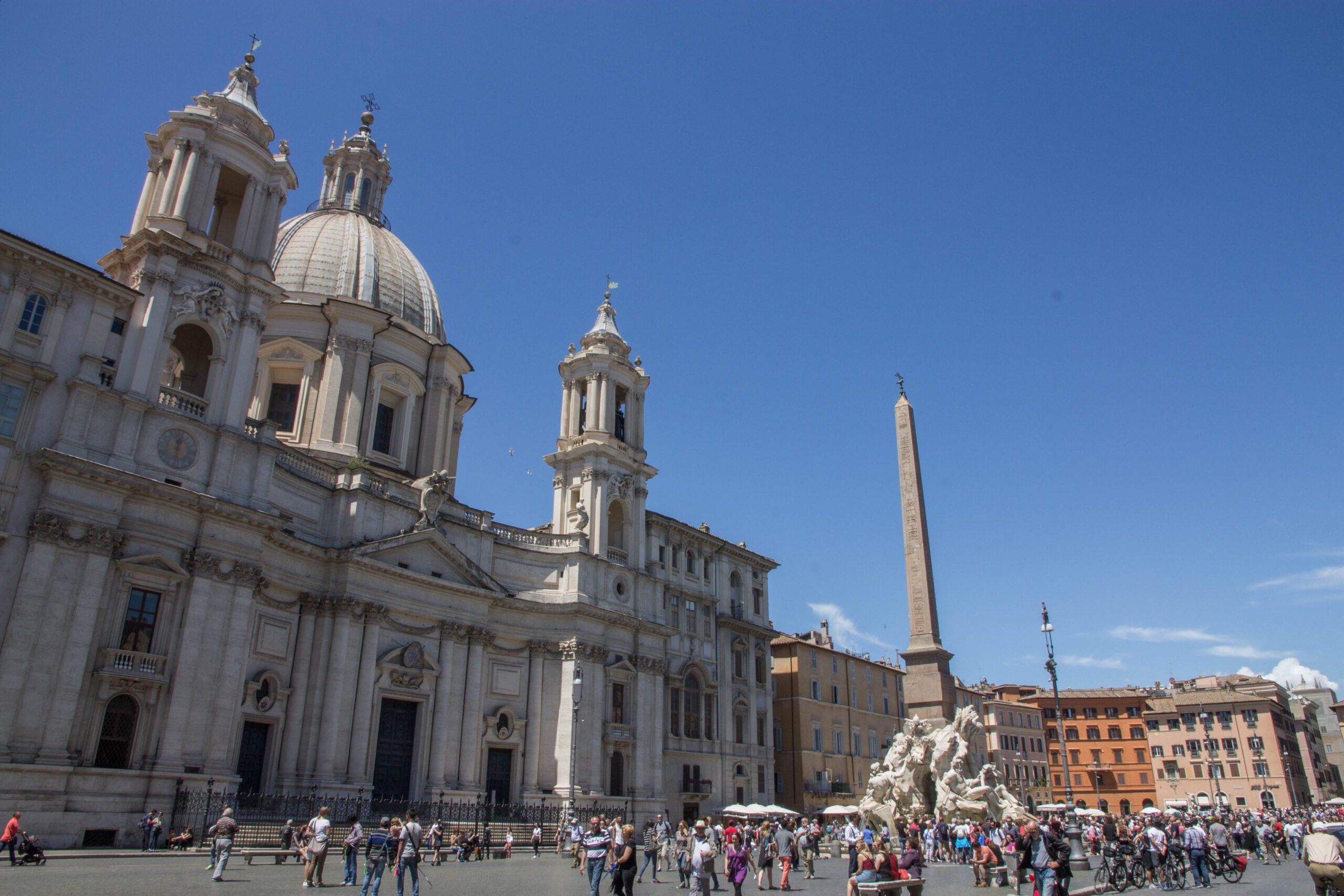 Piazza Navona in the day time